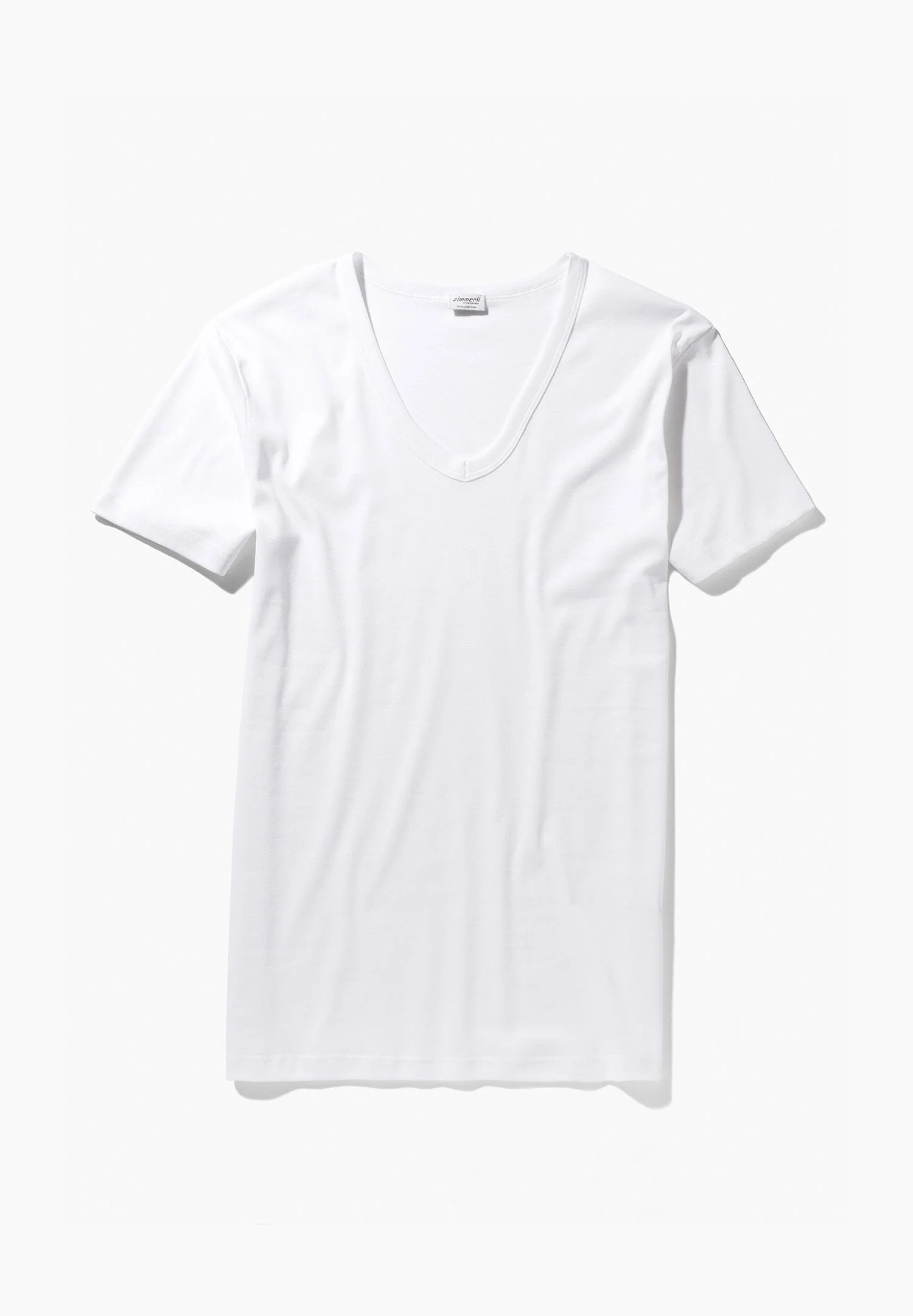 Business Class | T-Shirt kurzarm V-Ausschnitt - weiss - Image 4