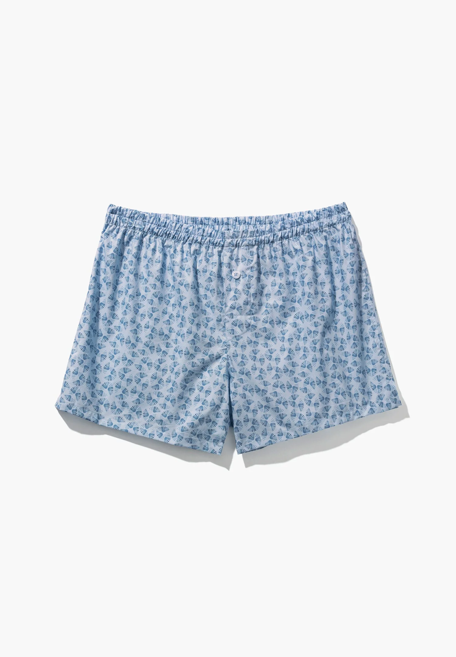 Cotton Poplin Print | Boxer Shorts - light blue - Image 4