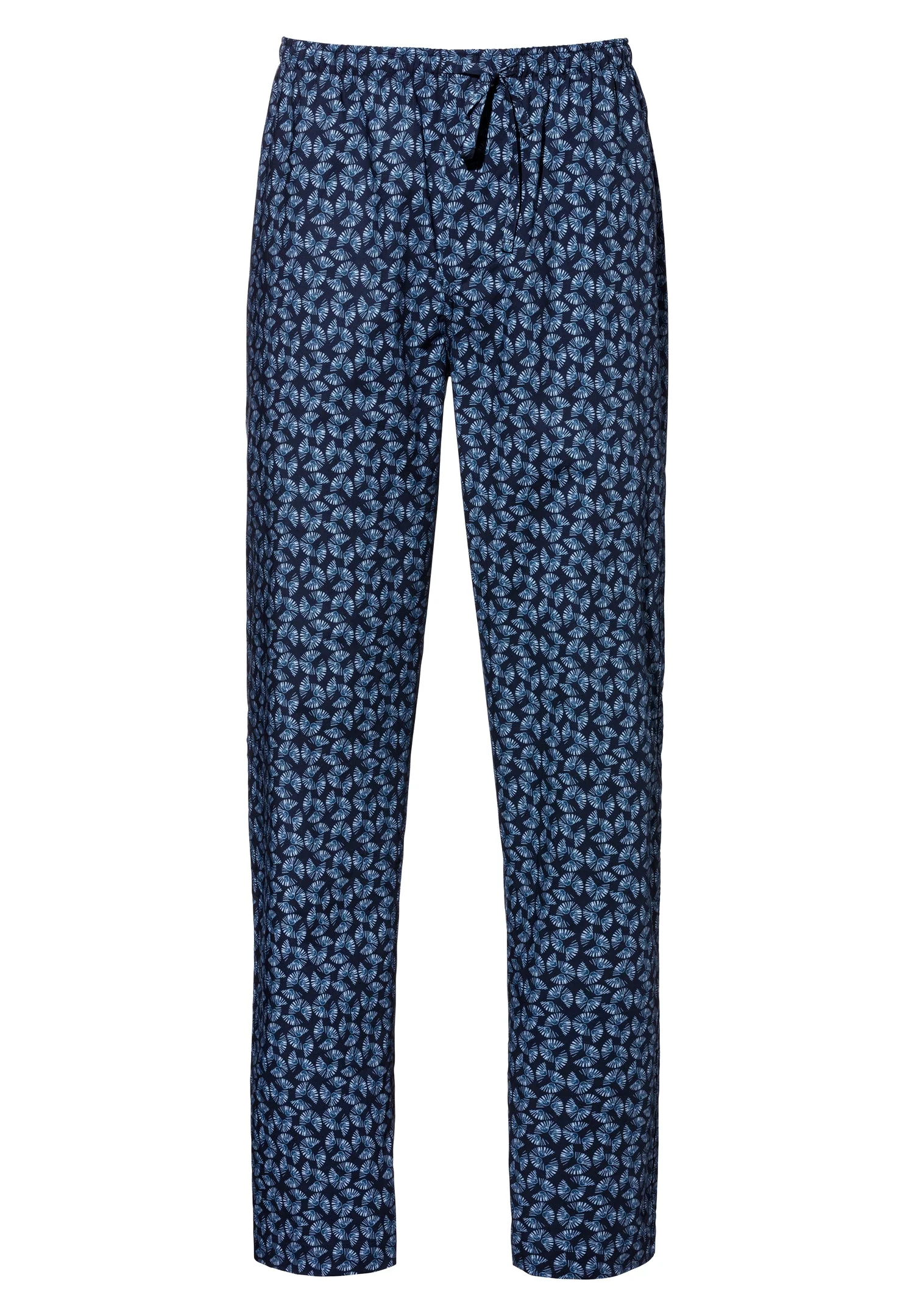 Cotton Poplin Print | Hose lang - blue - Image 2