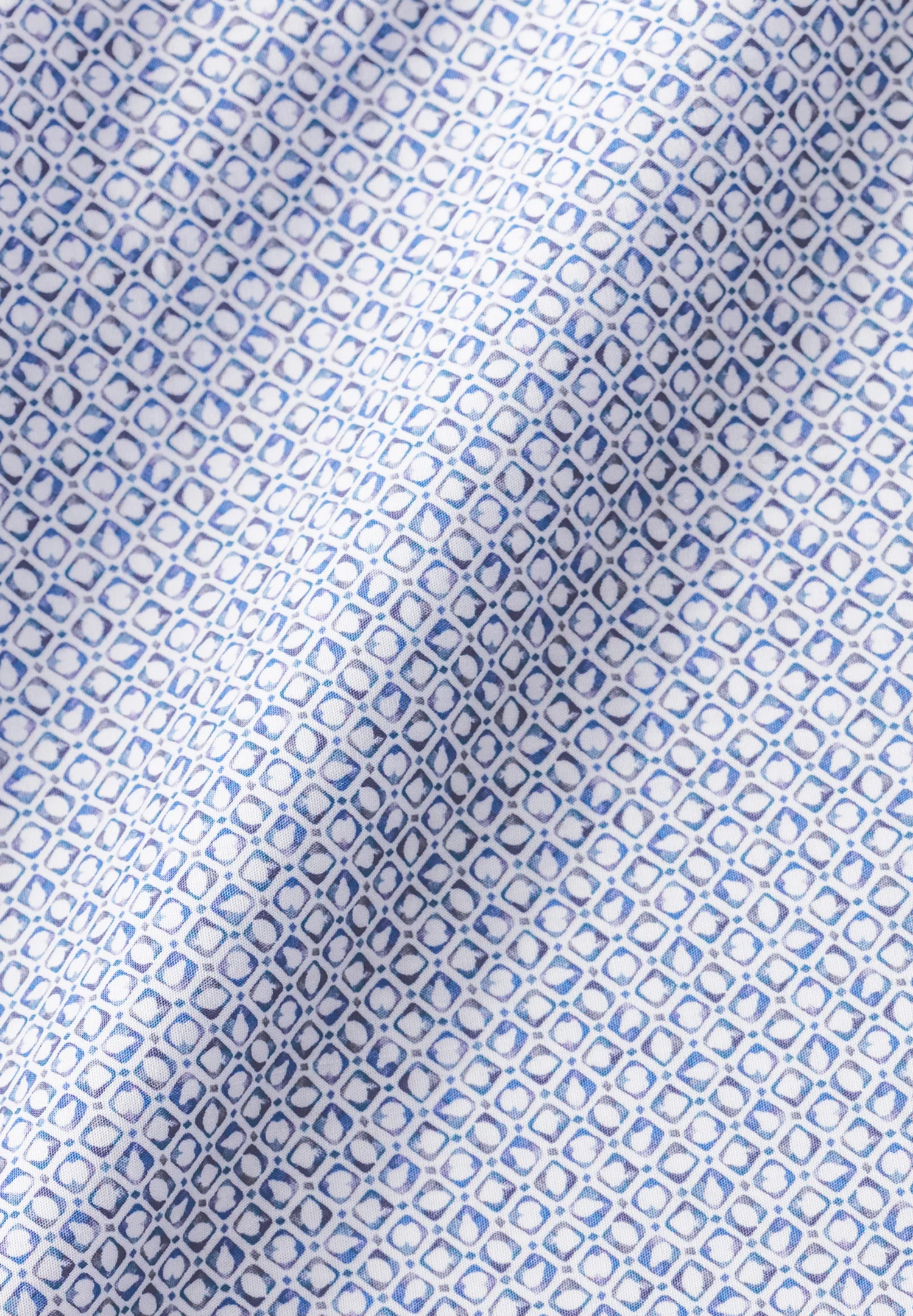 Cotton Poplin Print | Hose lang - geo squares - Image 4