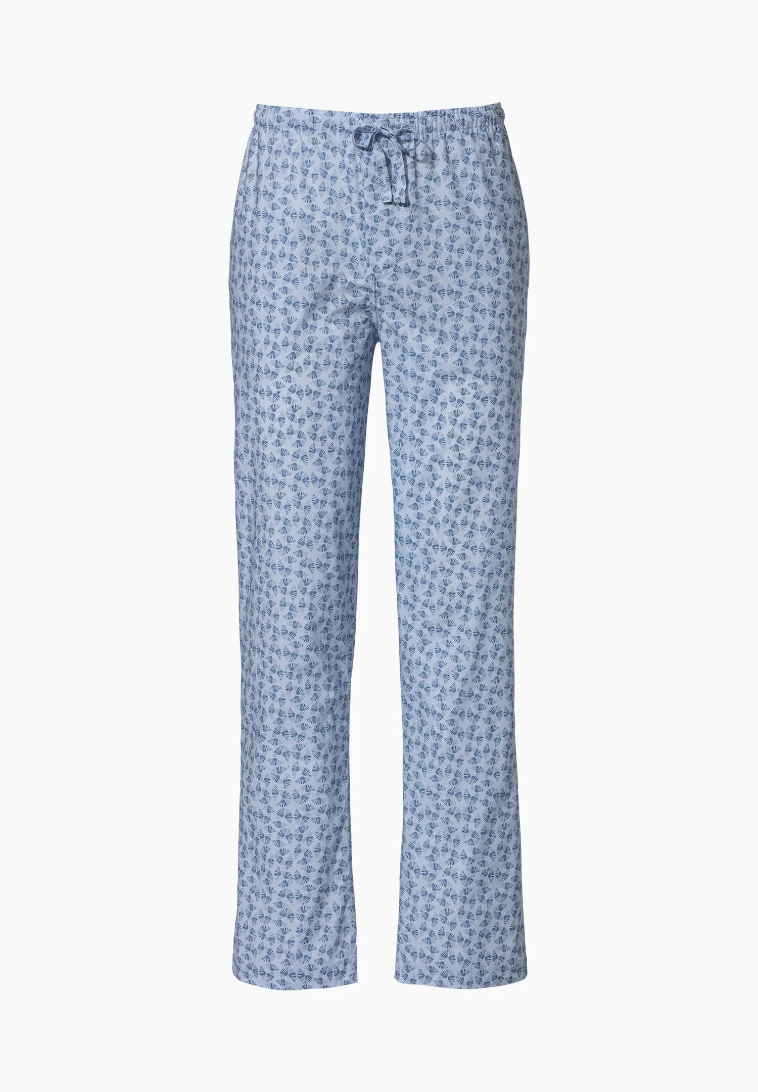 Cotton Poplin Print | Hose lang - light blue - Image 2