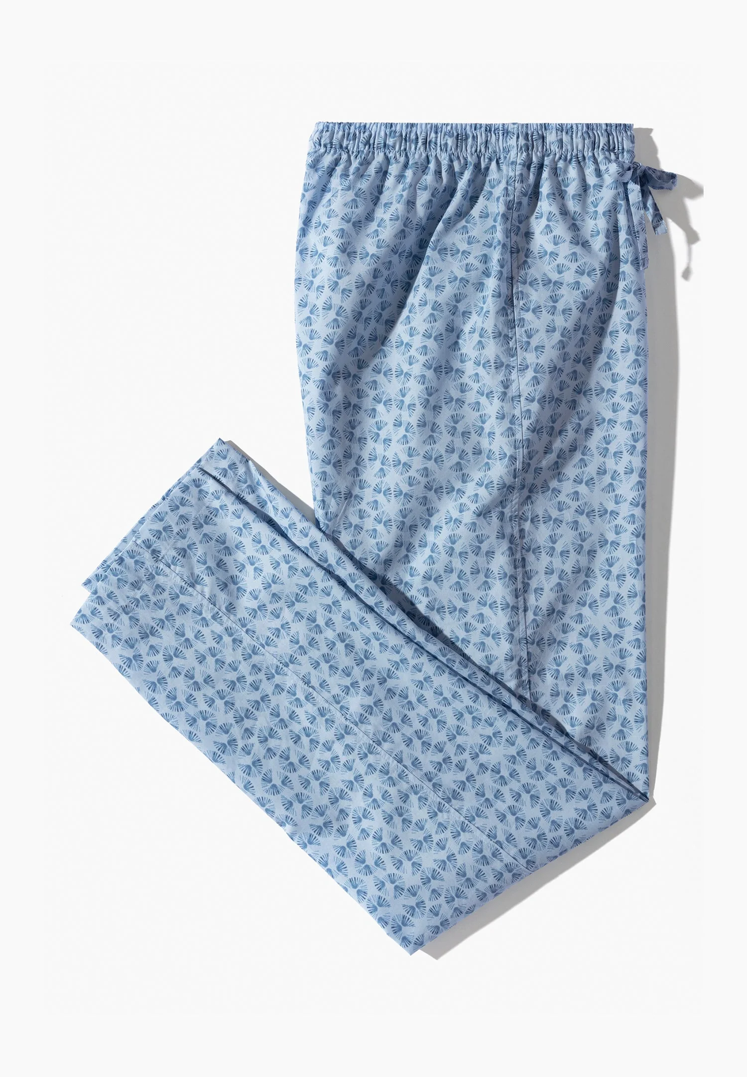 Cotton Poplin Print | Hose lang - light blue - Image 4