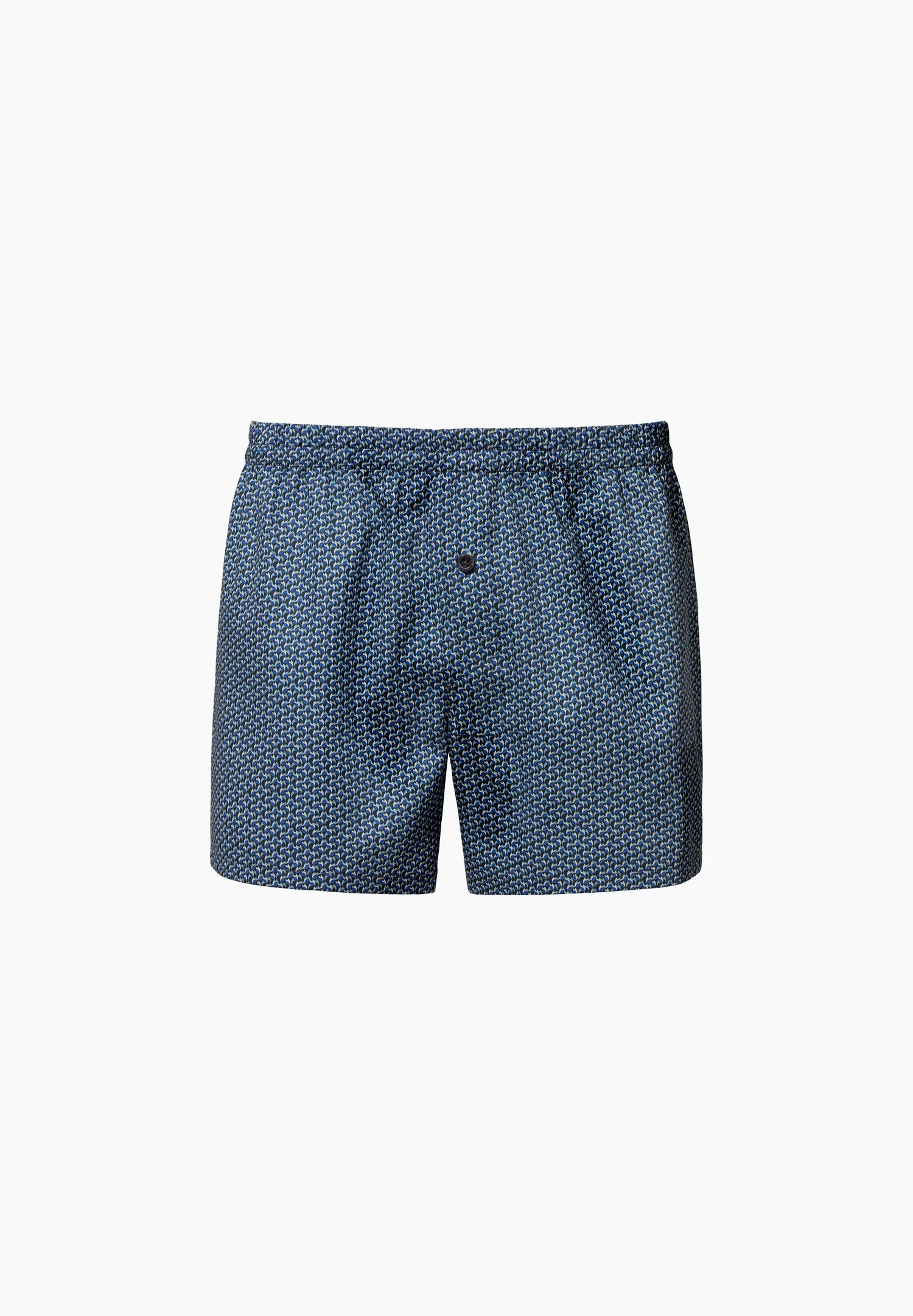 Cotton Sateen Print | Boxer Shorts - fantasy blue - Image 2