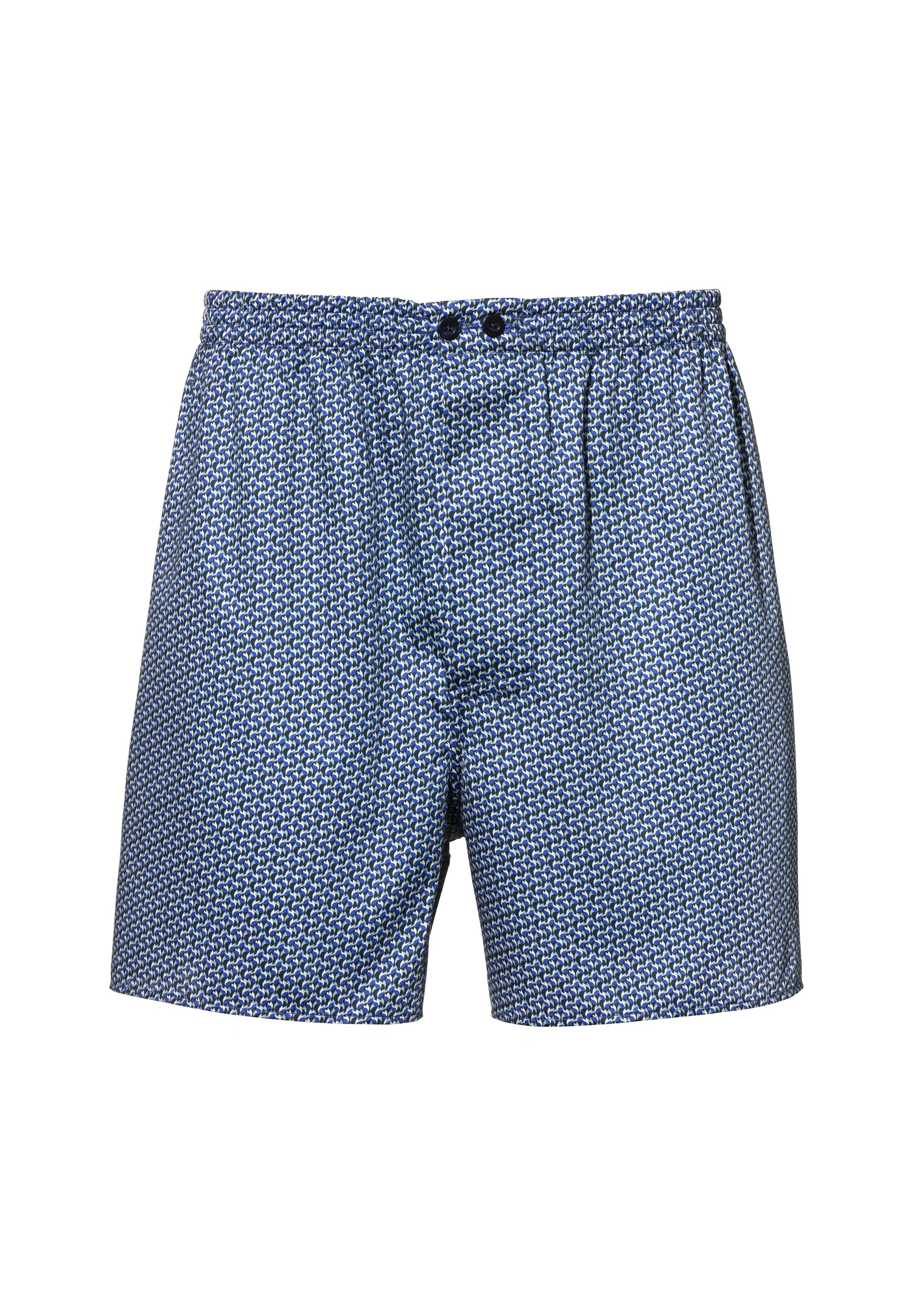 Cotton Sateen Print | Boxer Shorts - fantasy blue - Image 2
