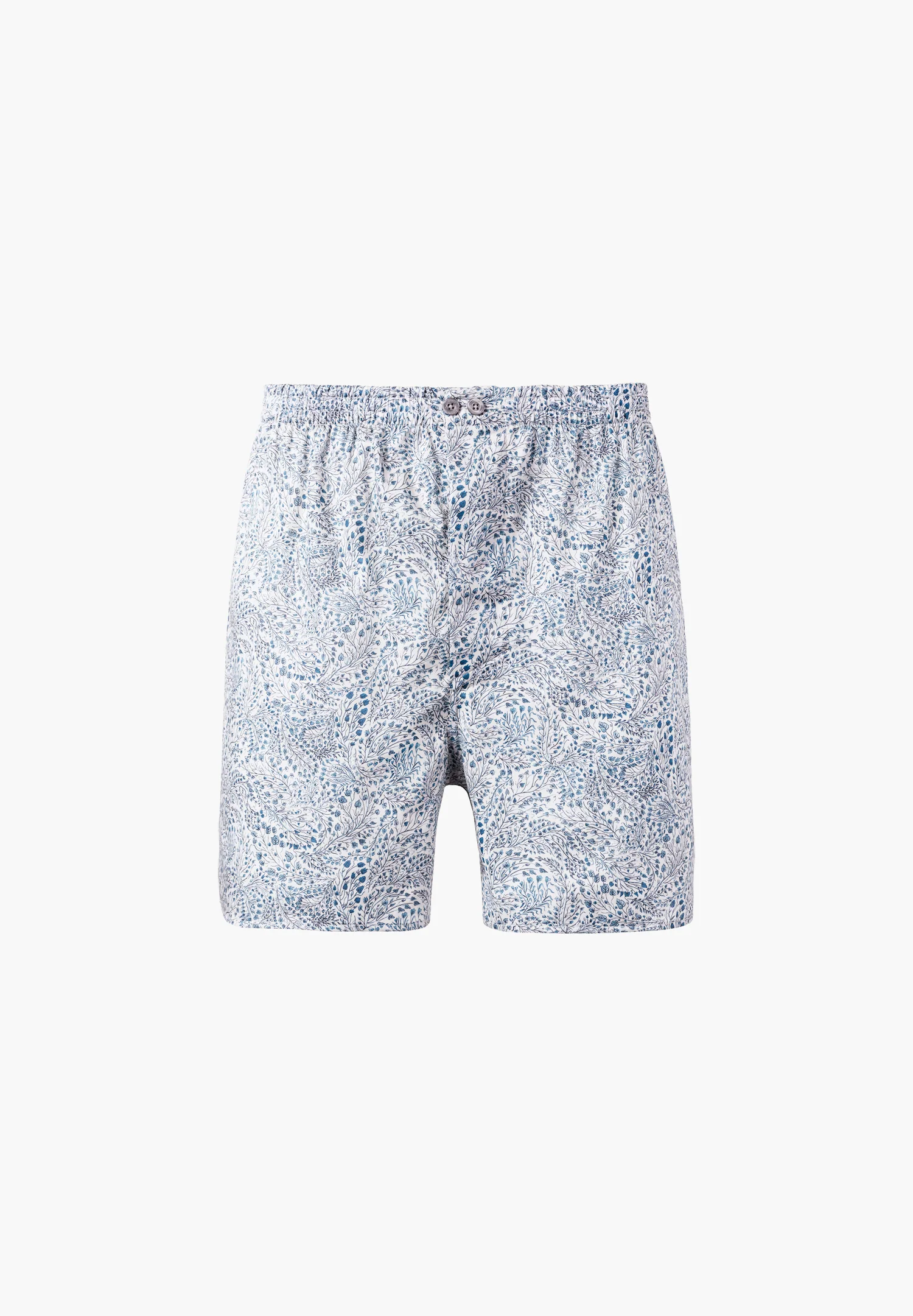 Cotton Sateen Print | Boxer Shorts - filigree vines - Image 2