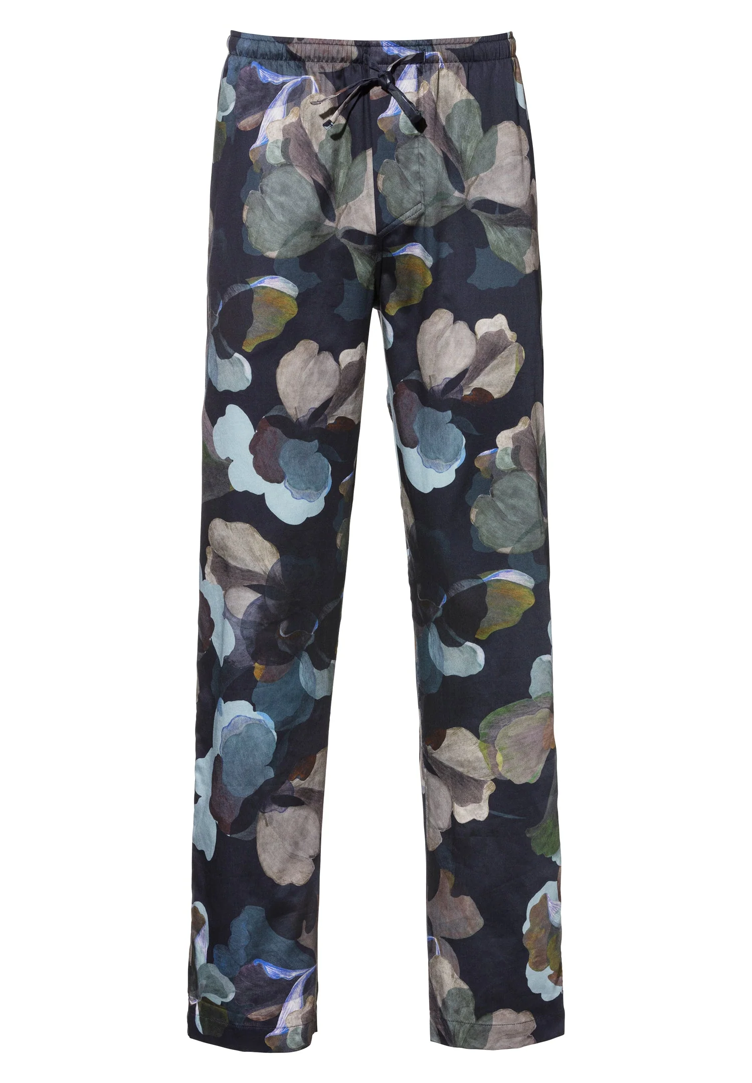 Cotton Sateen Print | Hose lang - florals blue - Image 2