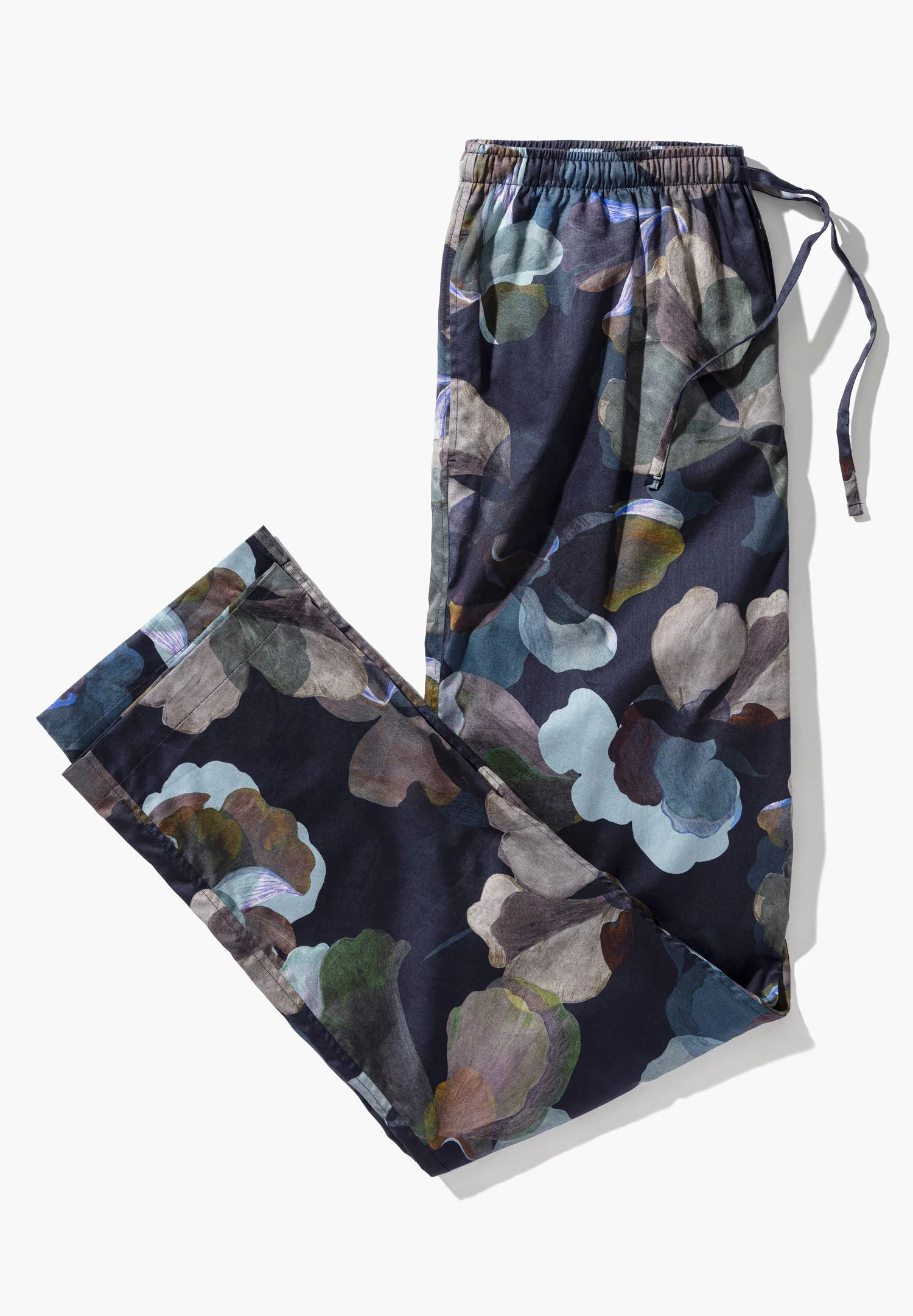 Cotton Sateen Print | Hose lang - florals blue - Image 4