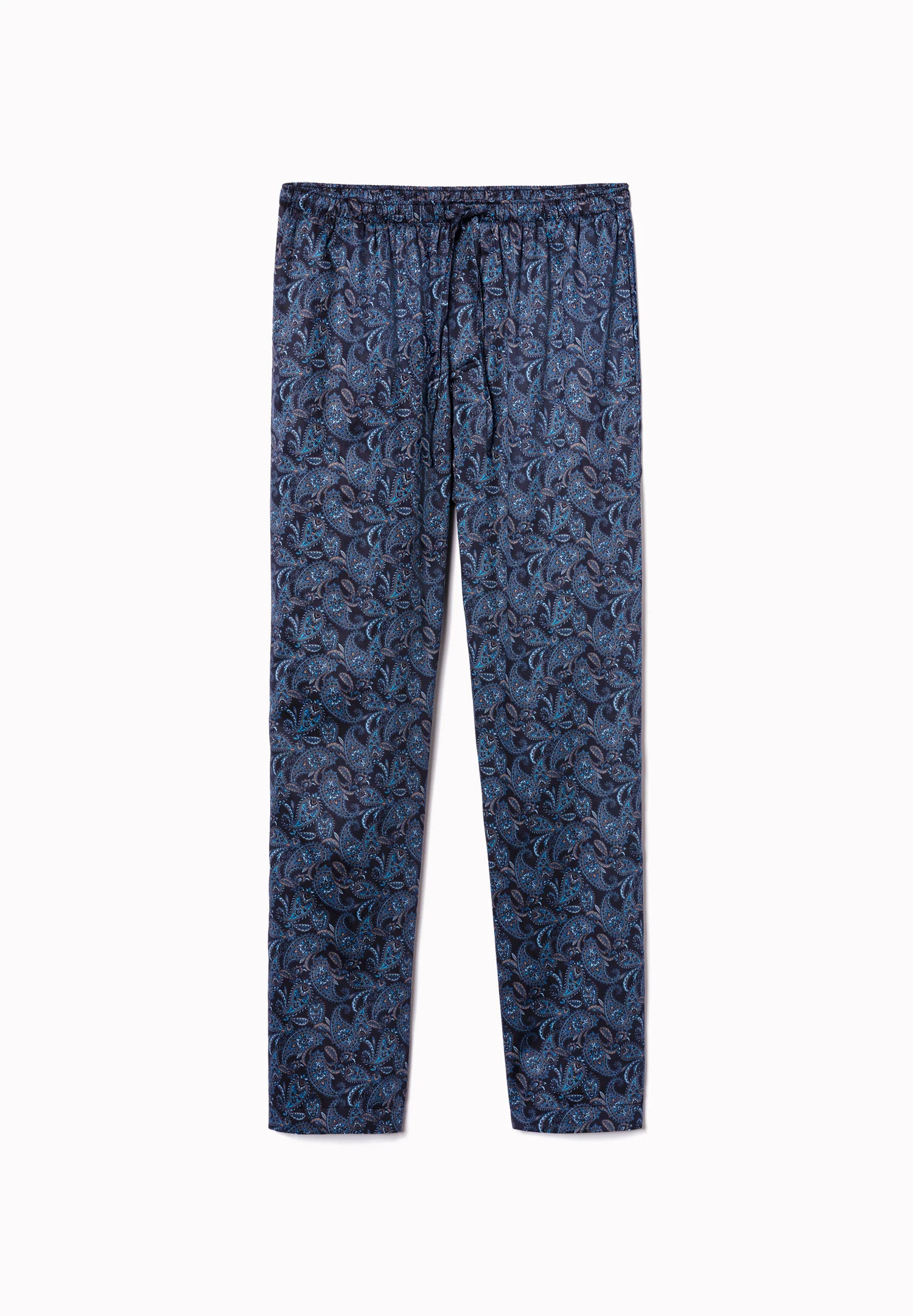 Cotton Sateen Print | Hose lang - paisley midnight - Image 2