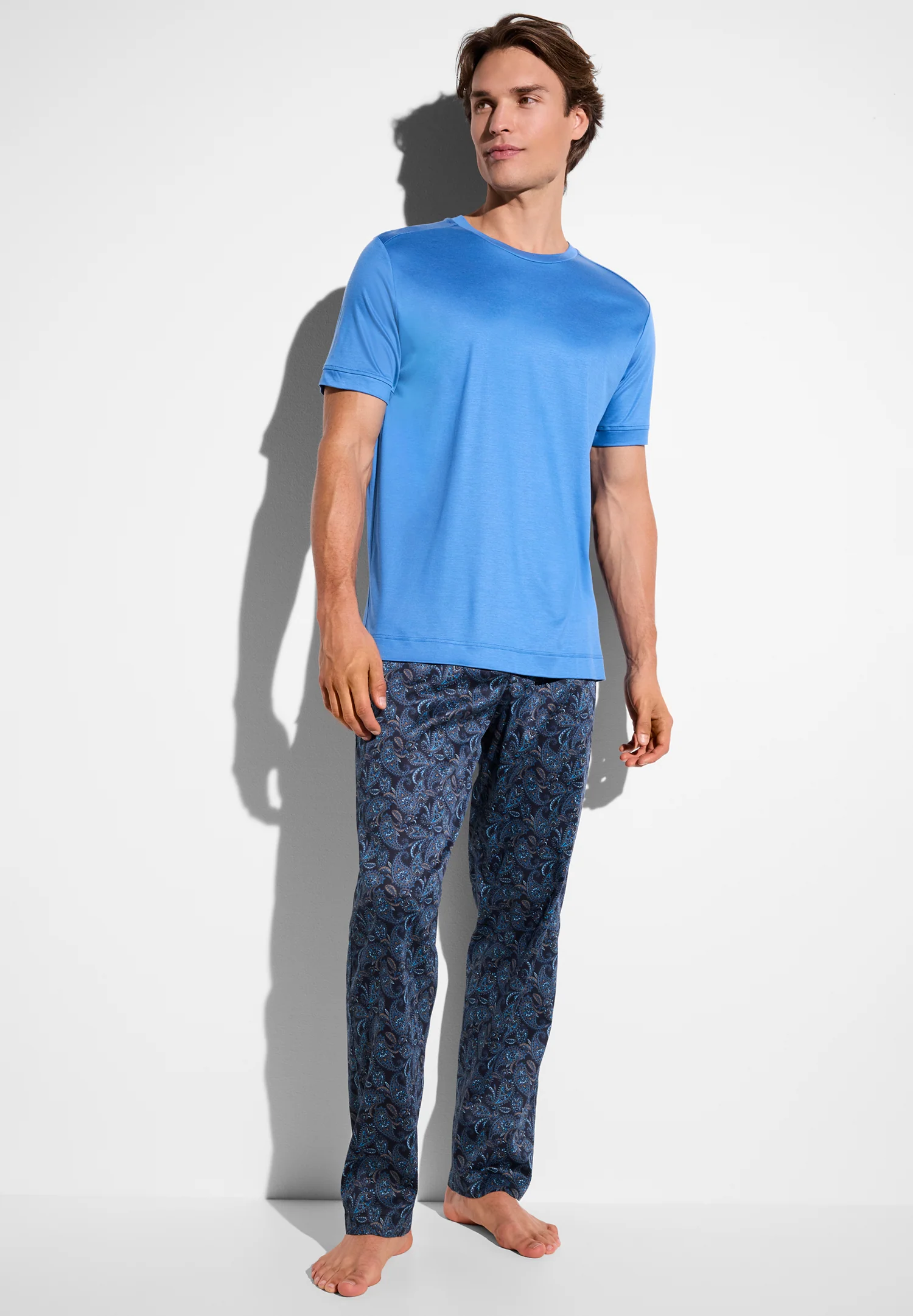 Cotton Sateen Print | Hose lang - paisley midnight - Image 5