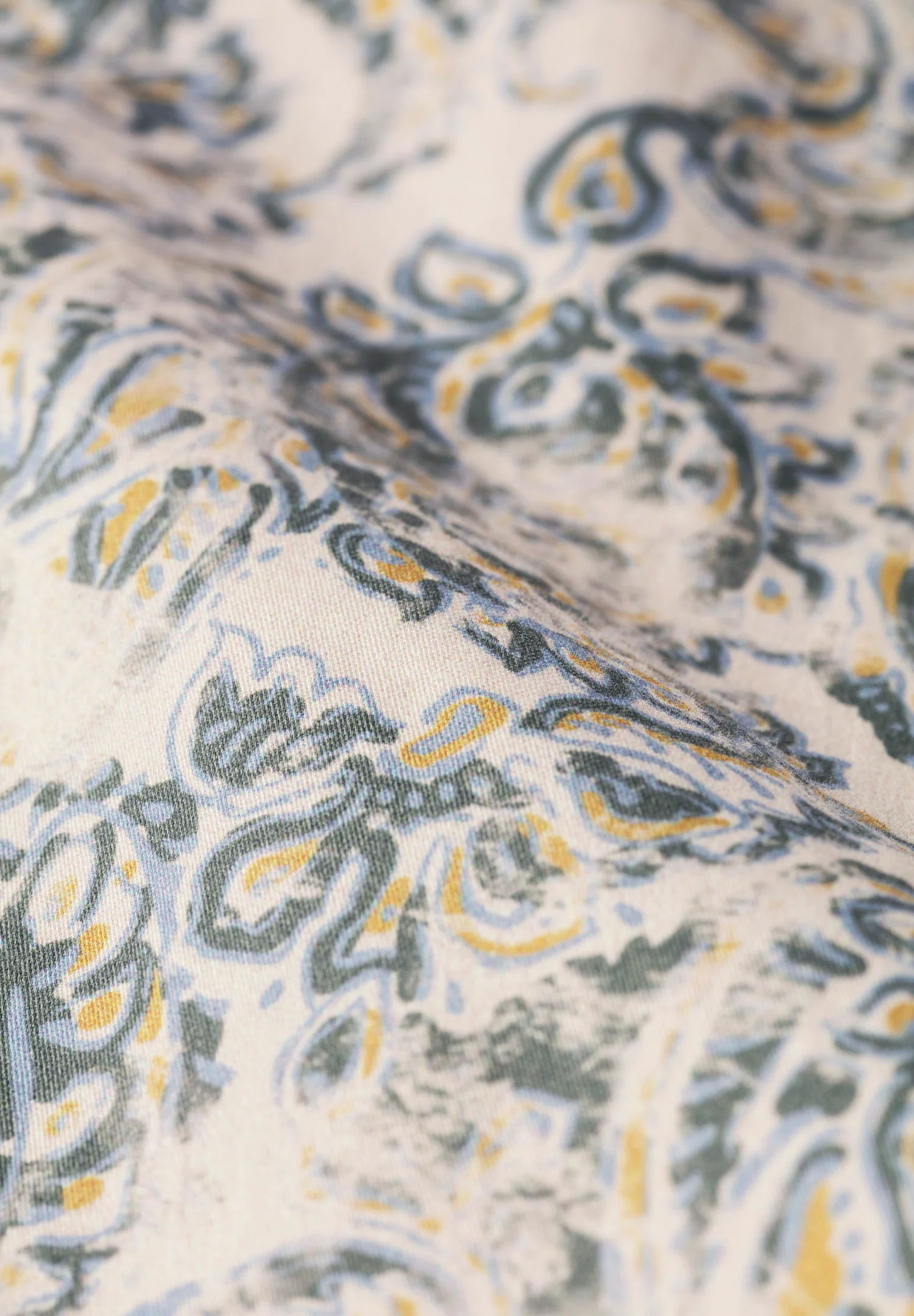 Cotton Sateen Print | Pants Long - boho paisley - Image 6