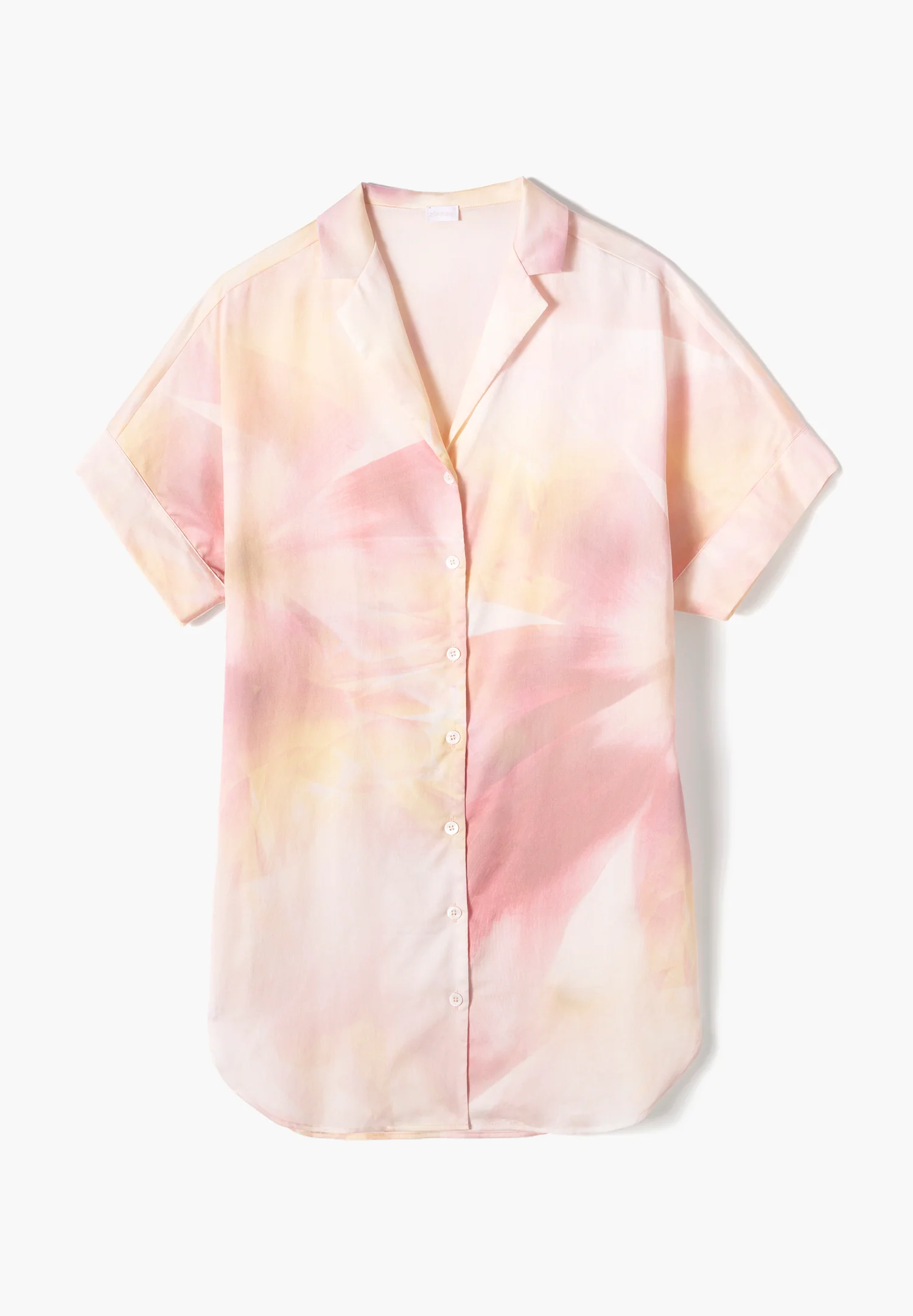 Cotton Sateen Print | Sleepshirt kurzarm - full bloom - Image 2