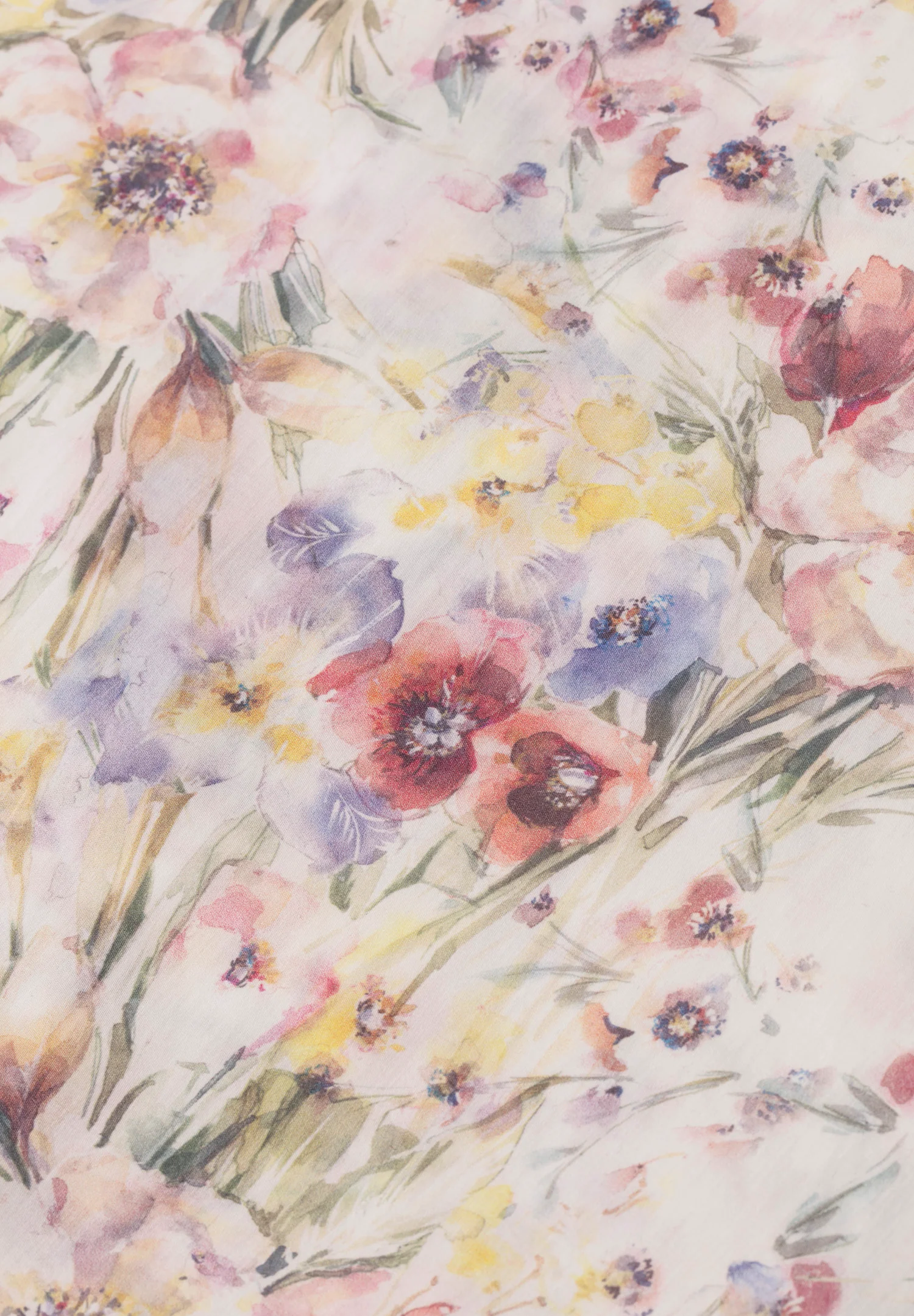 Cotton Sateen Print | Sleepshirt langarm - summer fields - Image 4