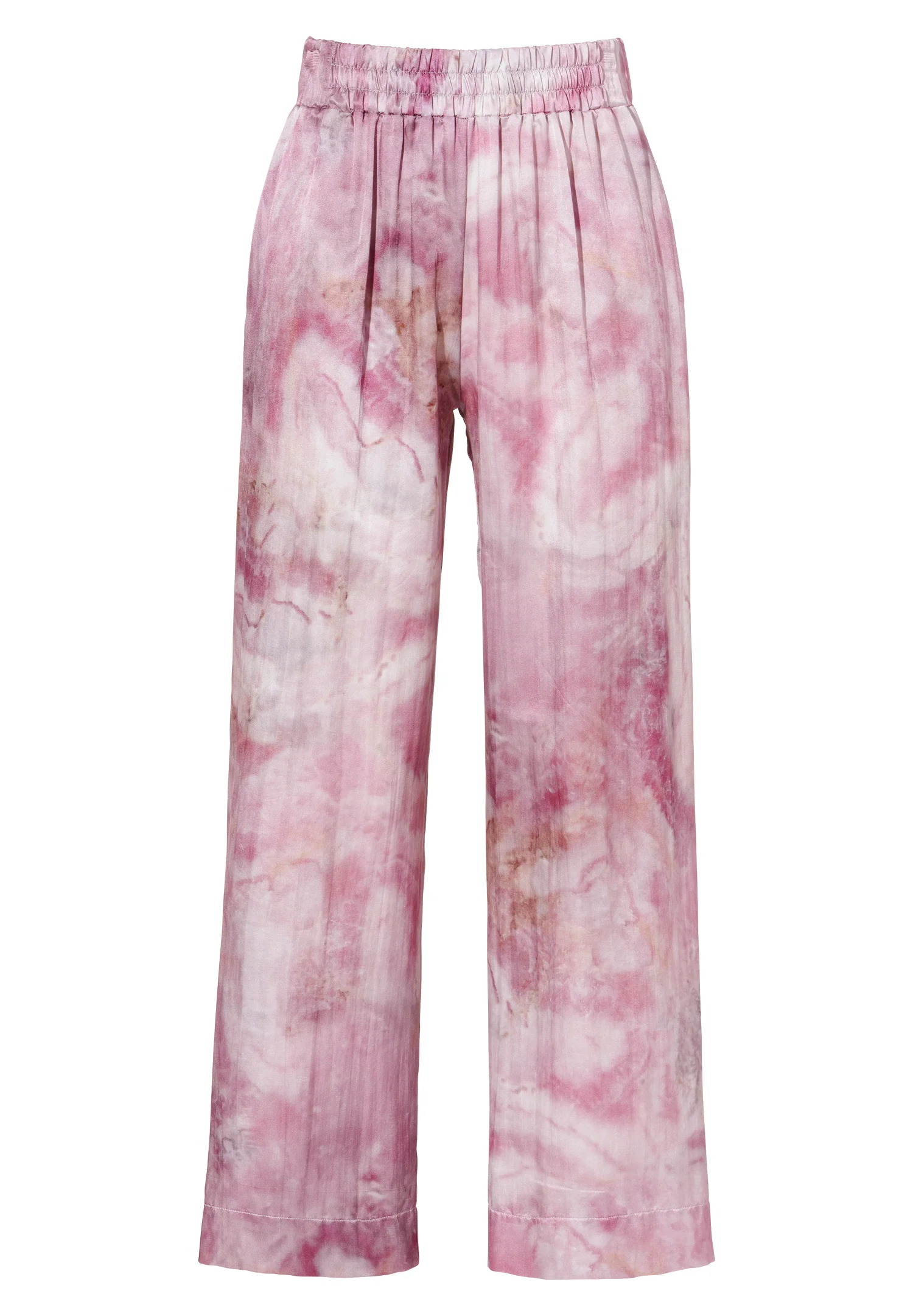 Cotton/Silk Print | Hose lang - shades of marble - Image 2
