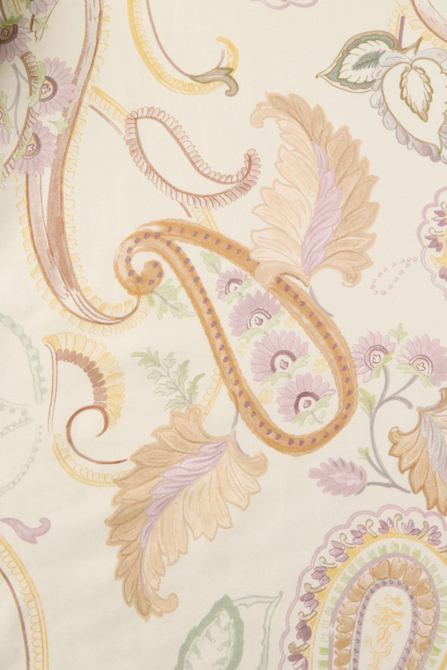 Cotton / Silk Print | Shorty - paisley big - Image 8
