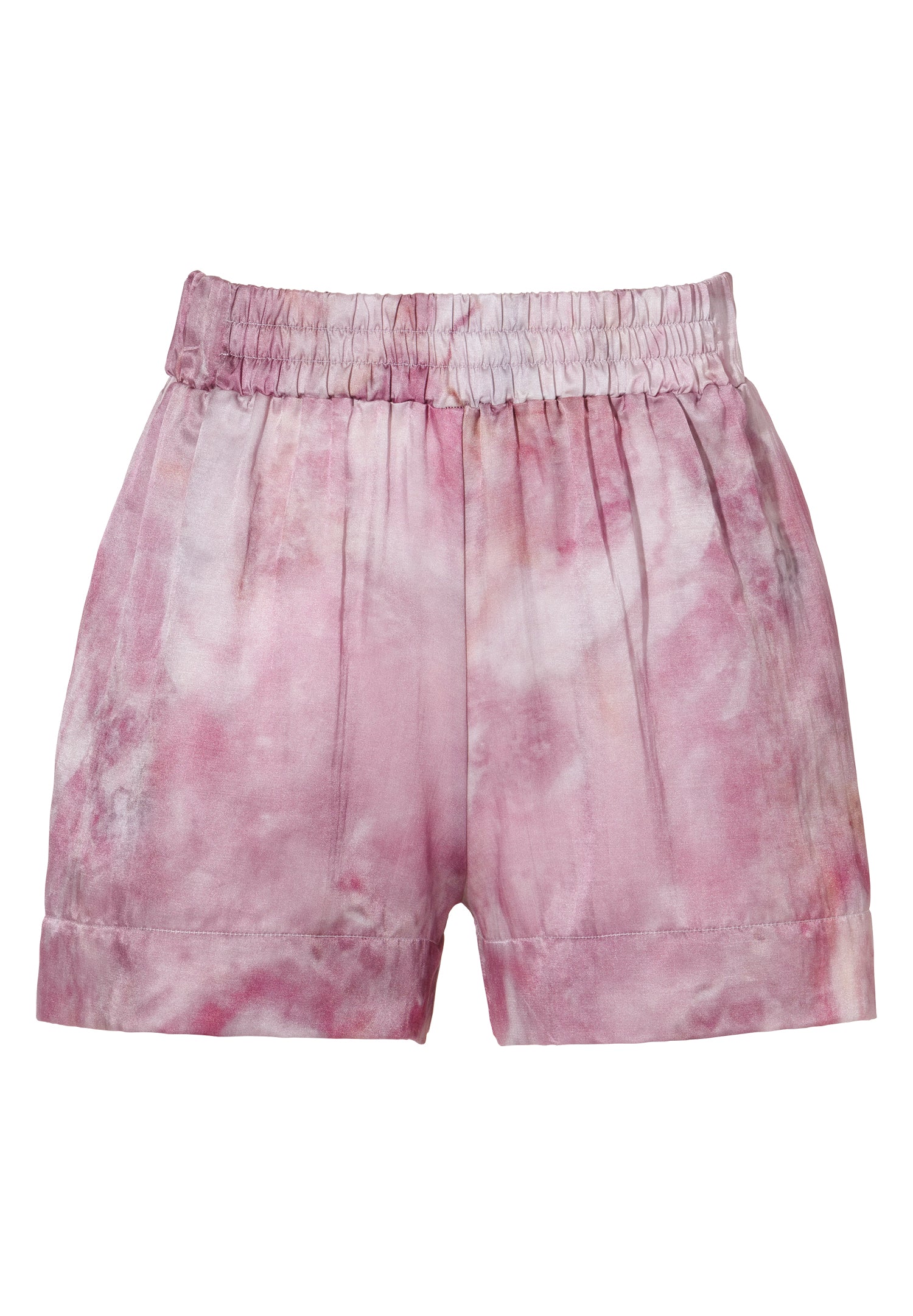 Cotton/Silk Print | Shorty - shades of marble - Image 2