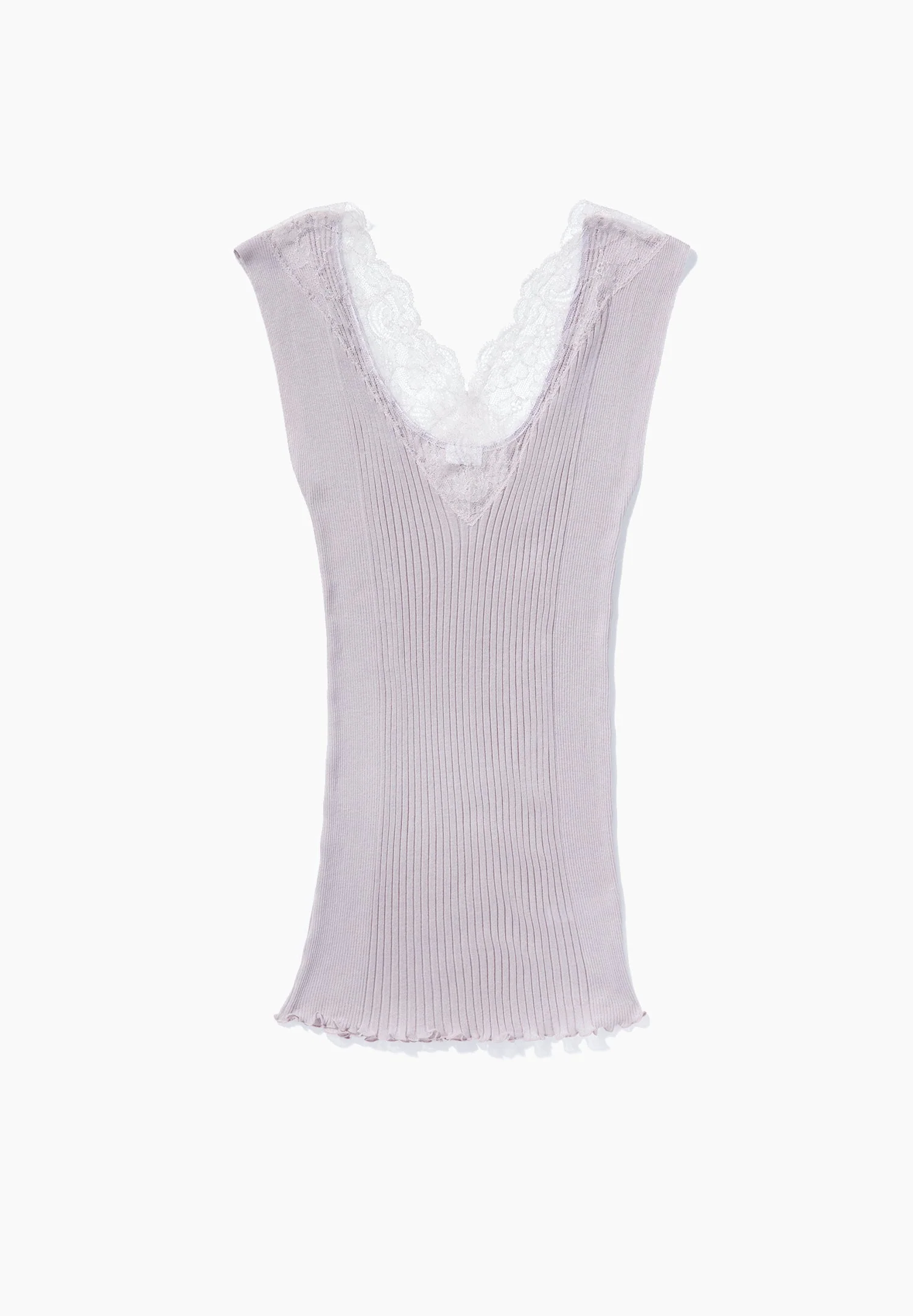 Cotton/Silk Rib | Top - lilac - Image 5