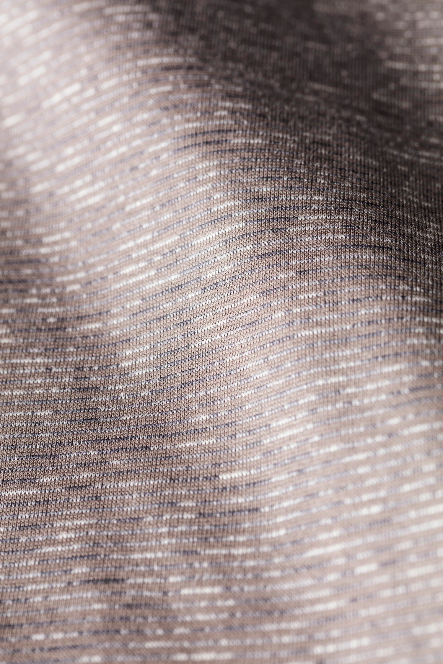 Cotton/Silk Stripes | Pyjama lang - walnut stripes - Image 4