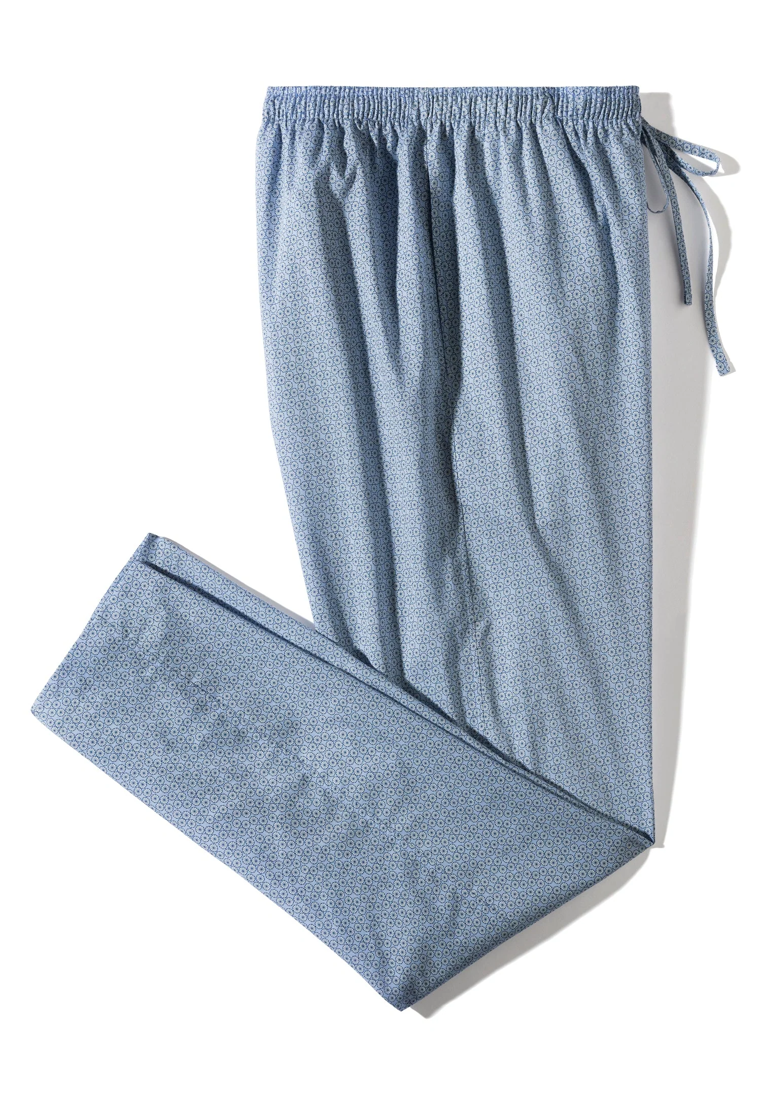 Cotton Voile Print | Hose lang - ditsy-geo light blue - Image 4