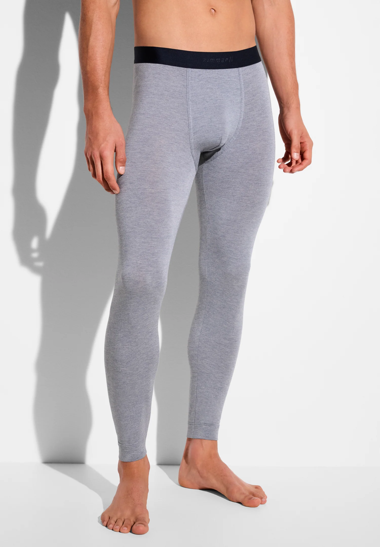 Cozy Comfort | Lange Unterhose - blue mélange