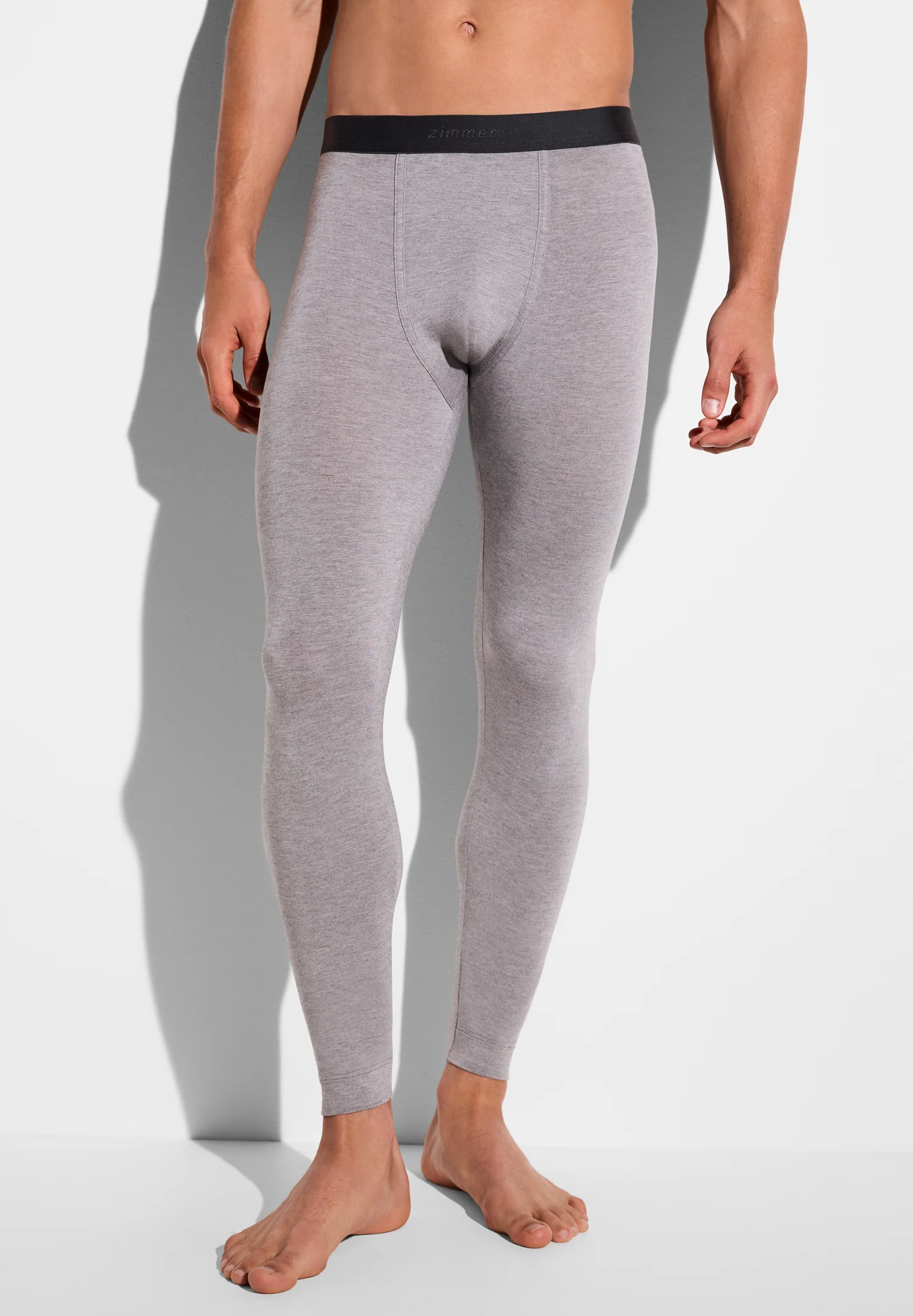 Cozy Comfort | Lange Unterhose - grey mélange