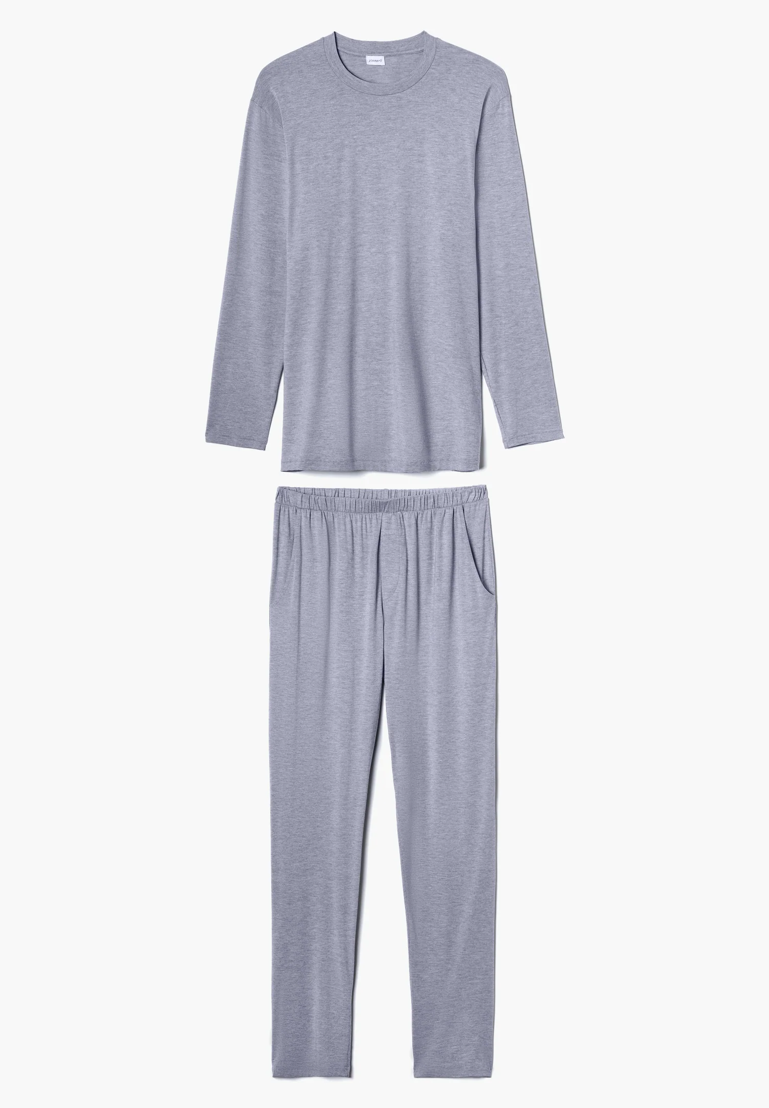 Cozy Comfort | Pyjama lang - blue mélange - Image 2