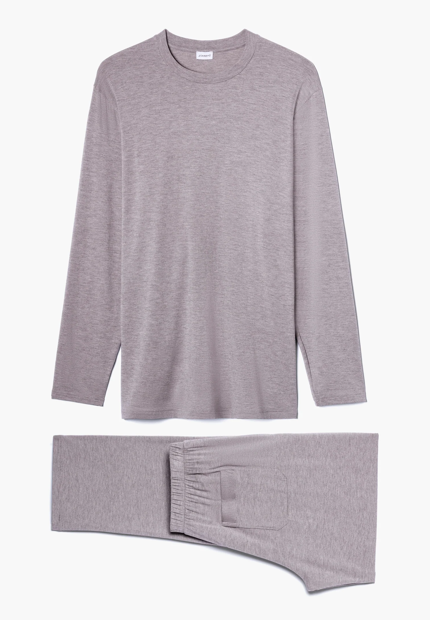 Cozy Comfort | Pyjama lang - grey mélange - Image 4