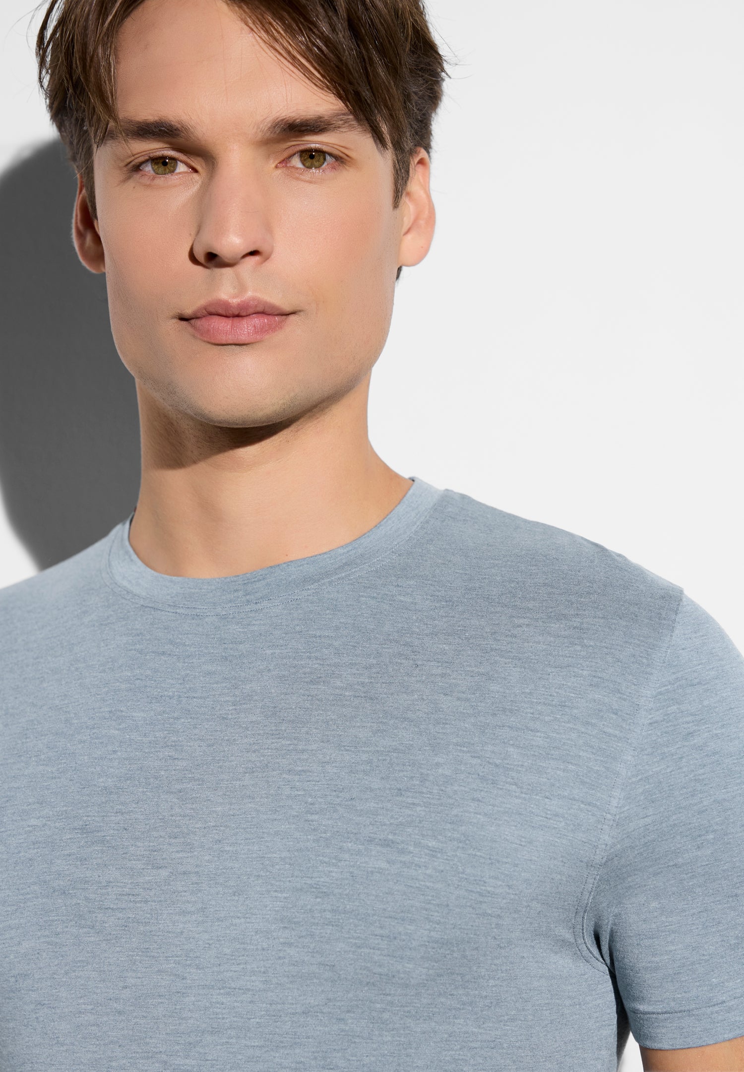 Cozy Comfort | T-Shirt kurzarm - azur mélange - Image 3