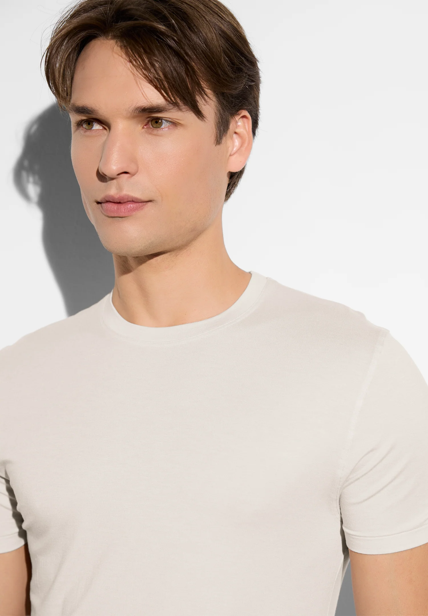 Cozy Comfort | T-Shirt kurzarm - beige mélange - Image 4