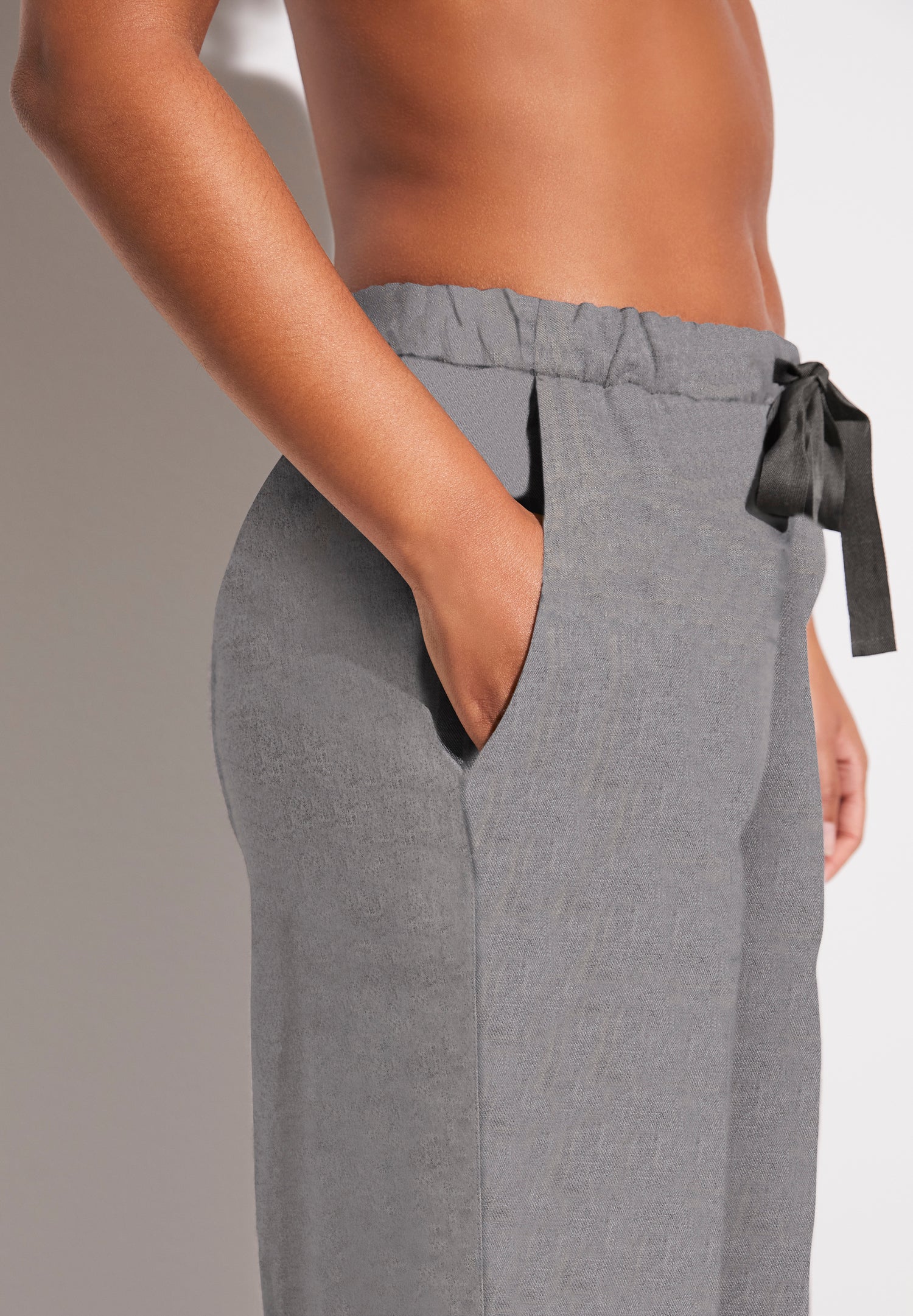 Cozy Flannel | Hose lang - grau - Image 3