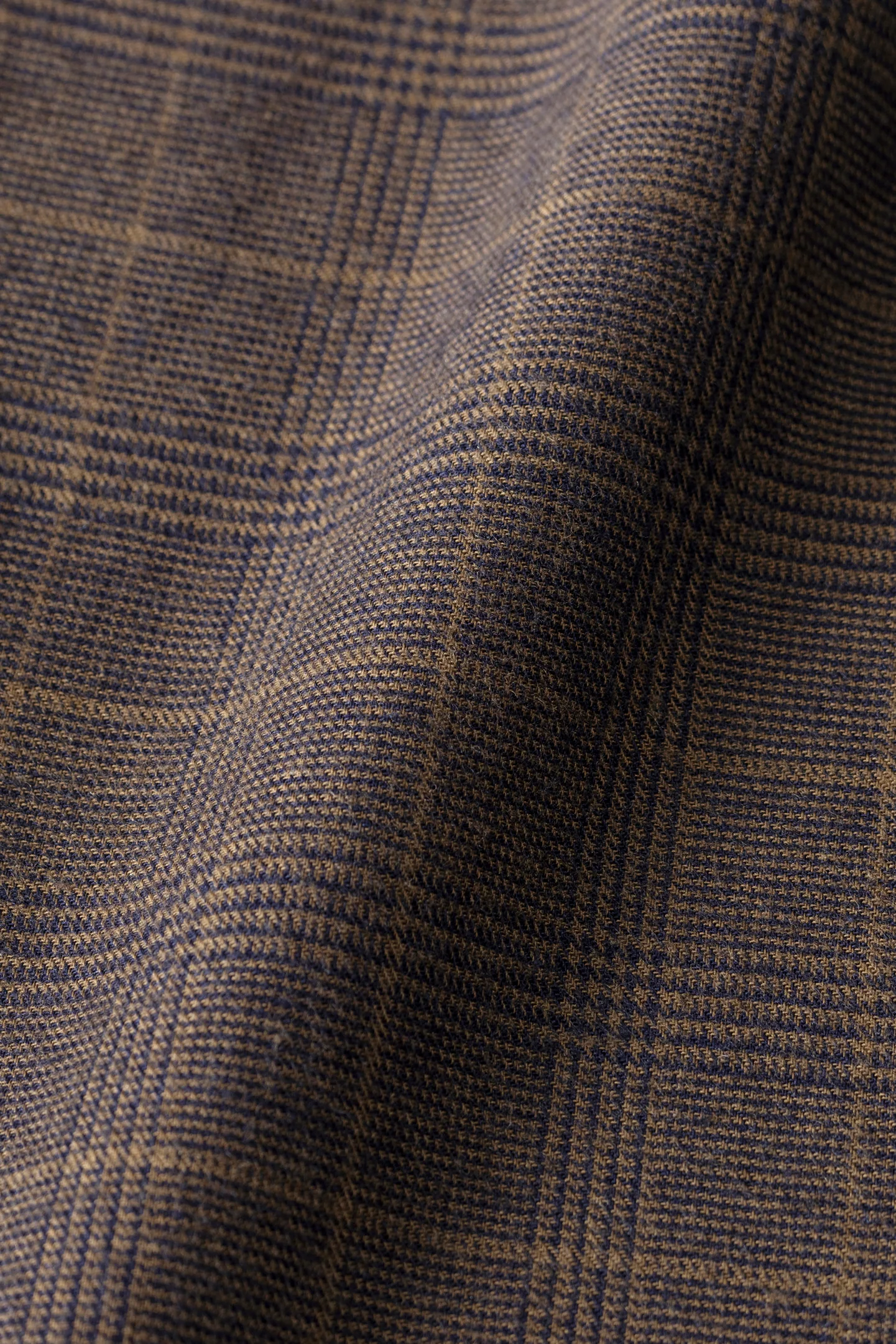 Cozy Flannel | Morgenmantel lang - olive check - Image 6