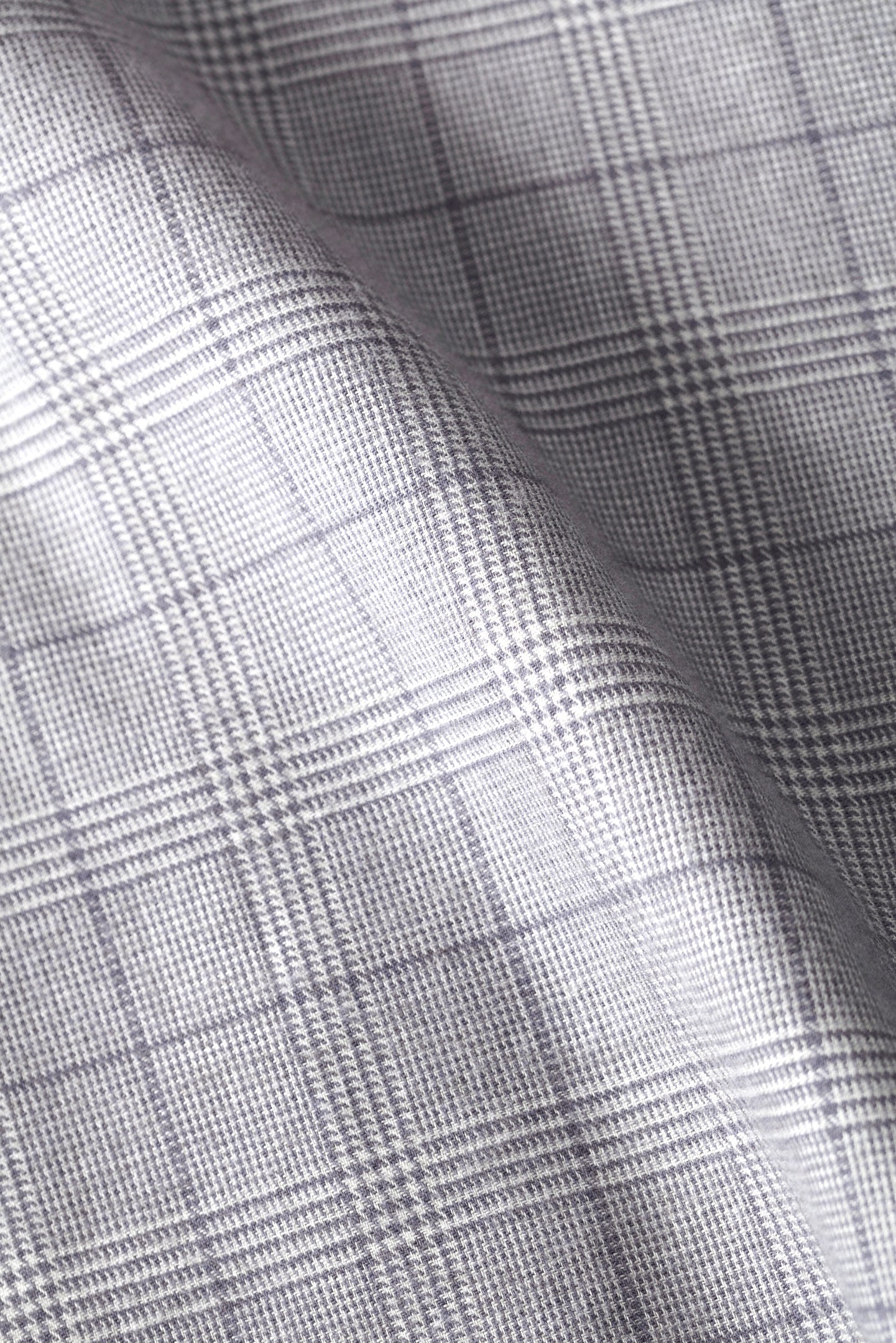 Cozy Flannel | Pyjama lang - dark grey check - Image 5
