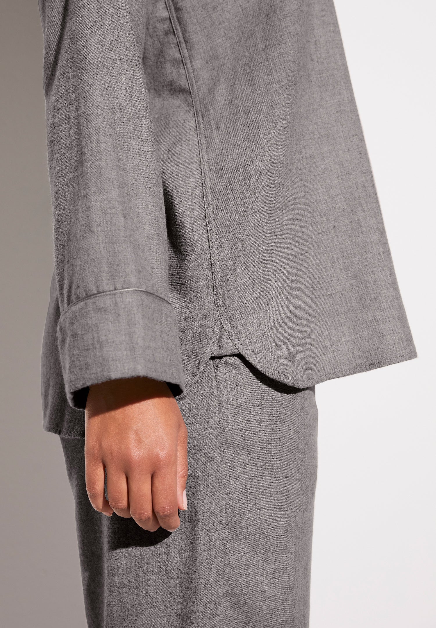 Cozy Flannel | Pyjama lang - grau - Image 4