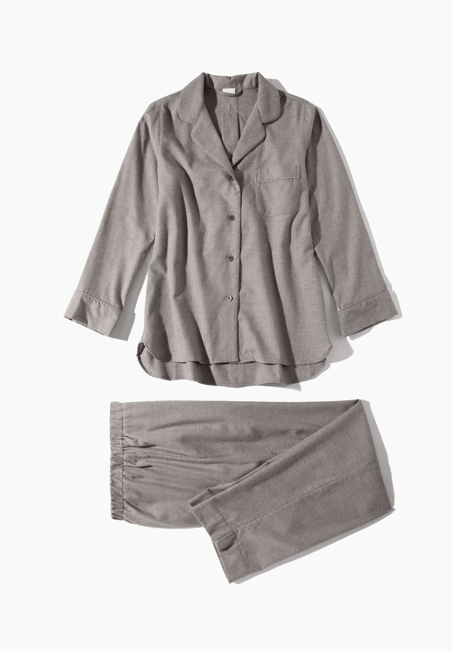 Cozy Flannel | Pyjama lang - grau - Image 5