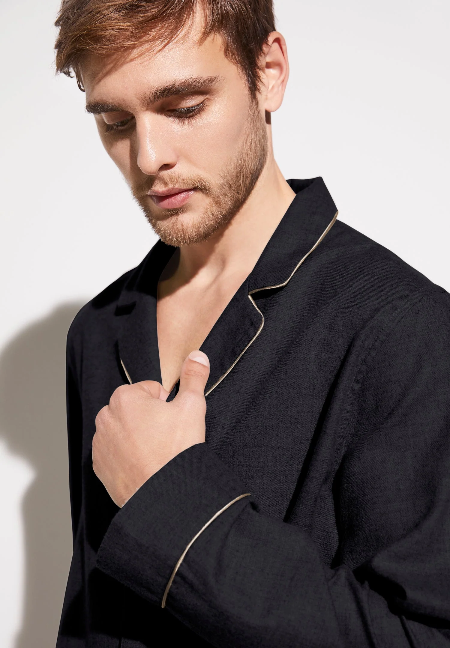 Cozy Flannel | Pyjama lang - navy - Image 3