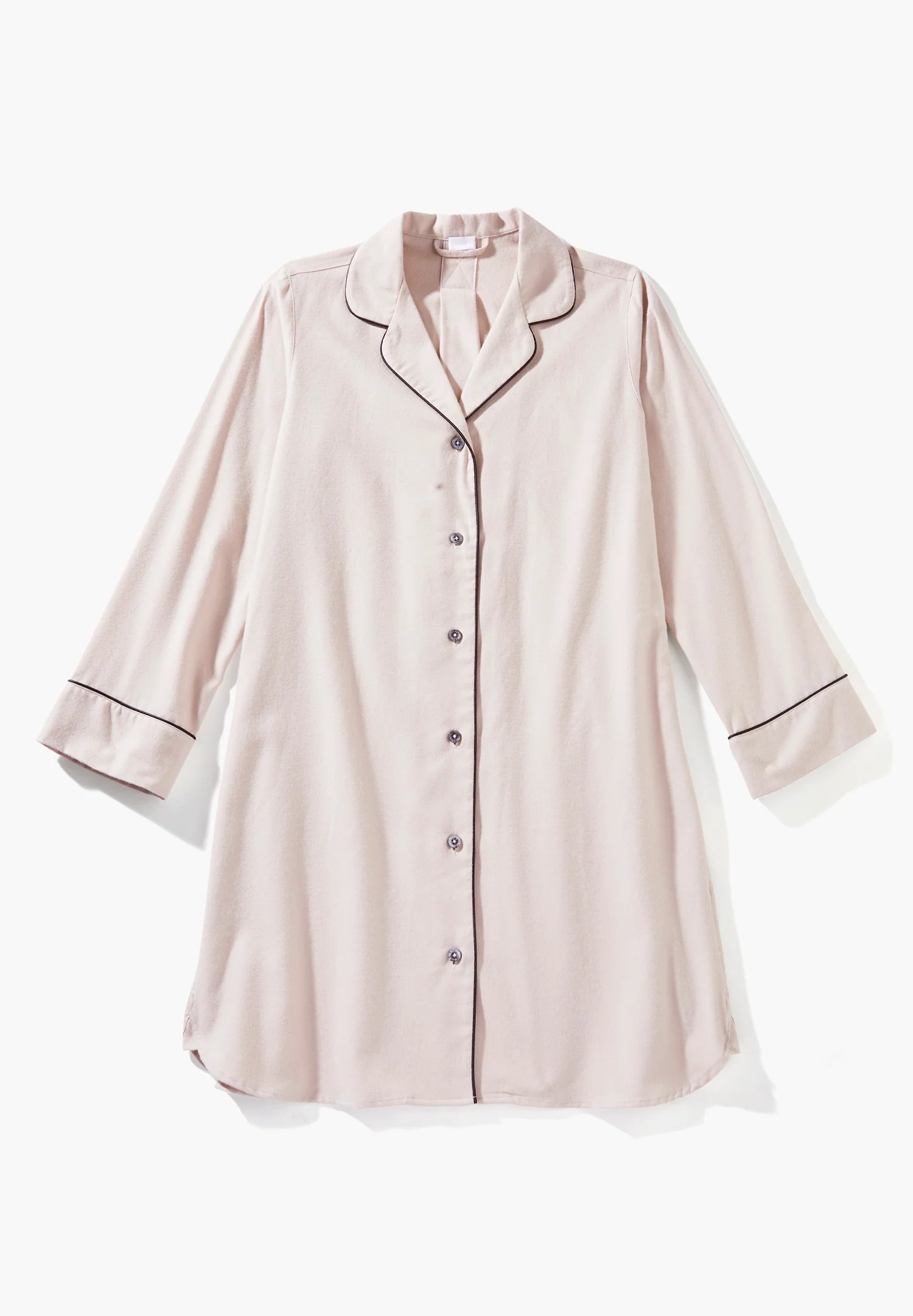 Cozy Flannel | Sleepshirt langarm - oat - Image 5