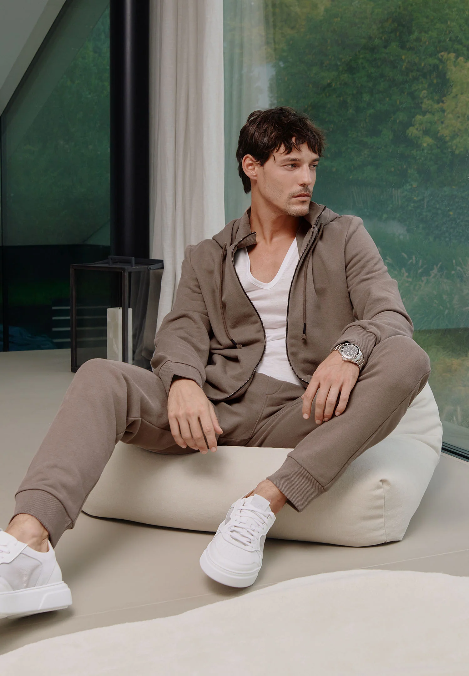 Cozy Lounge | Hose lang - teak wood - Image 3
