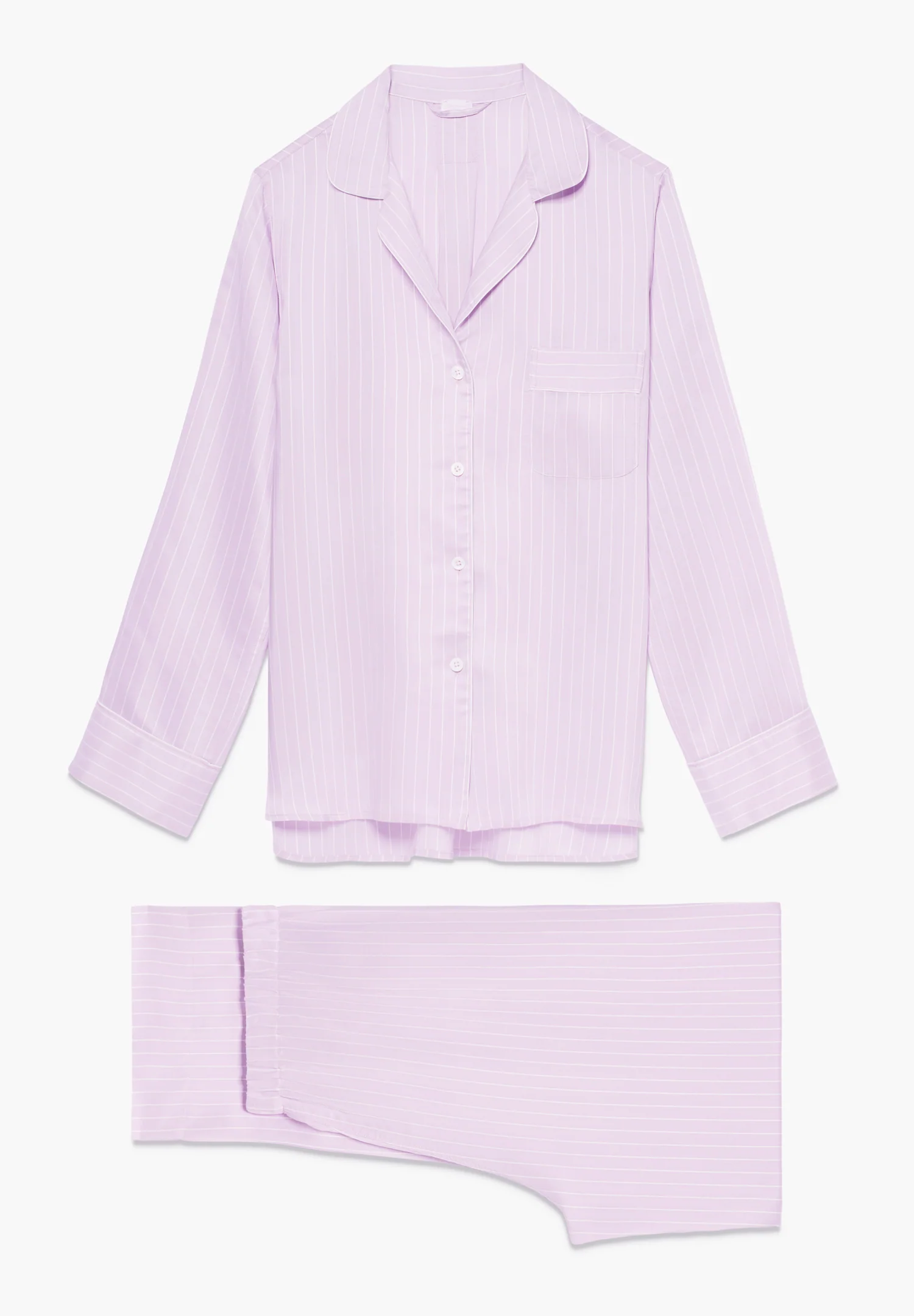 Feminine Stripes | Pyjama lang - lilac stripes - Image 5