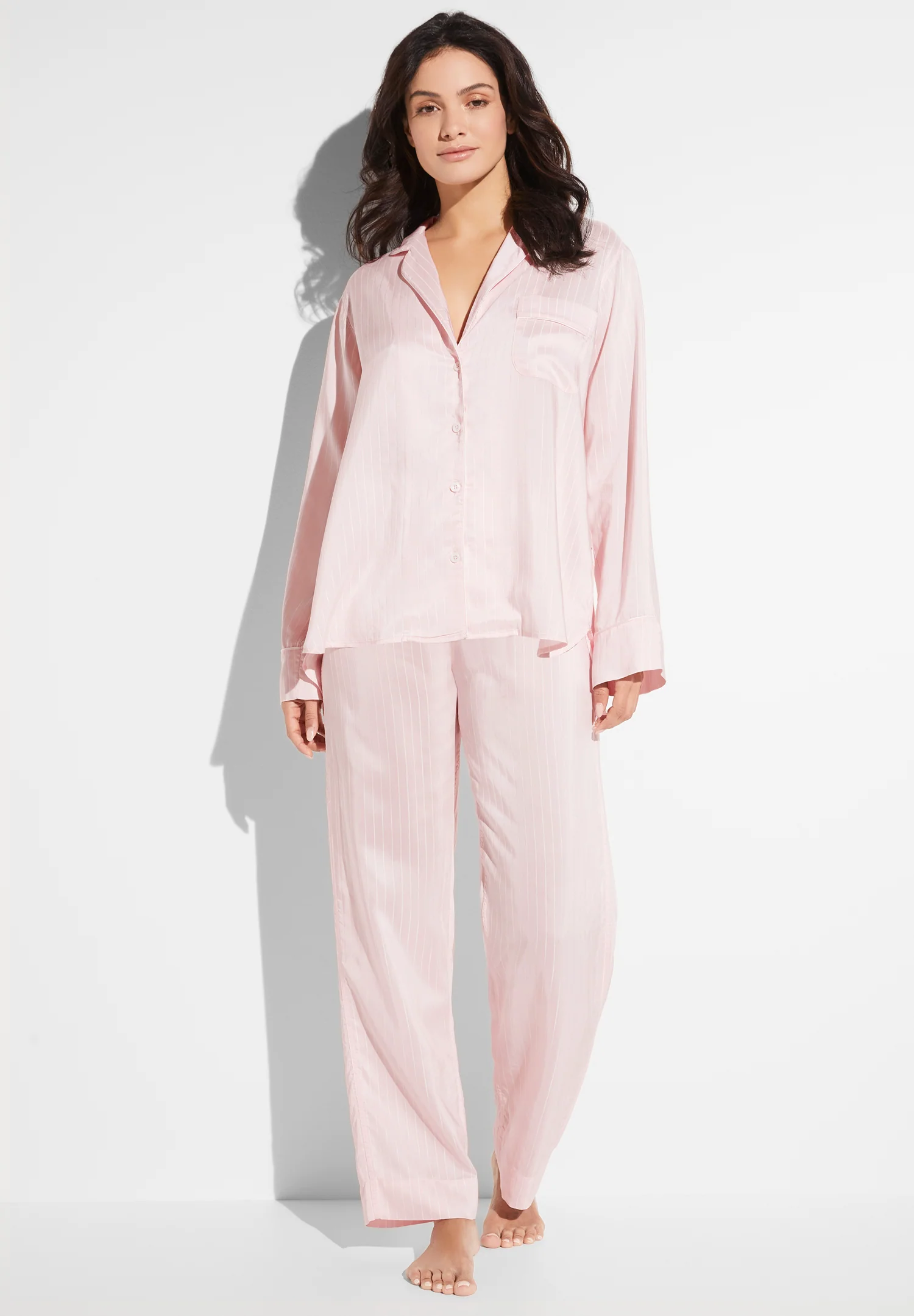 Feminine Stripes | Pyjama lang - pink stripes