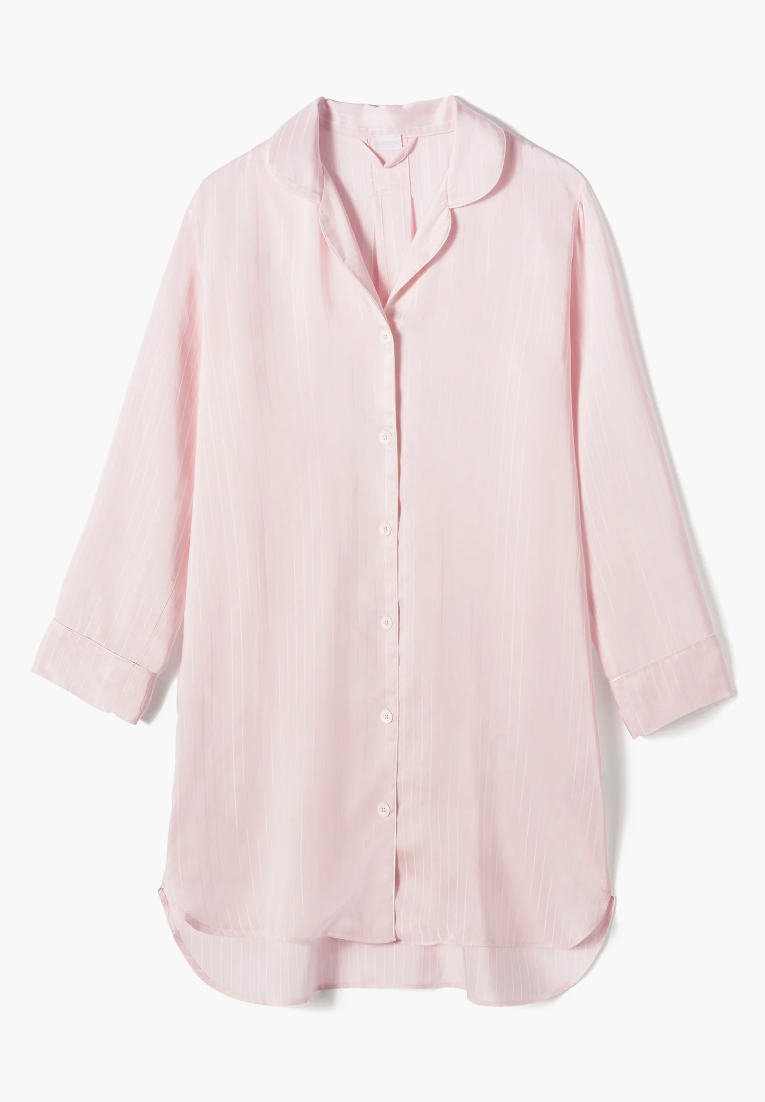 Feminine Stripes | Sleepshirt langarm - pink stripes - Image 2