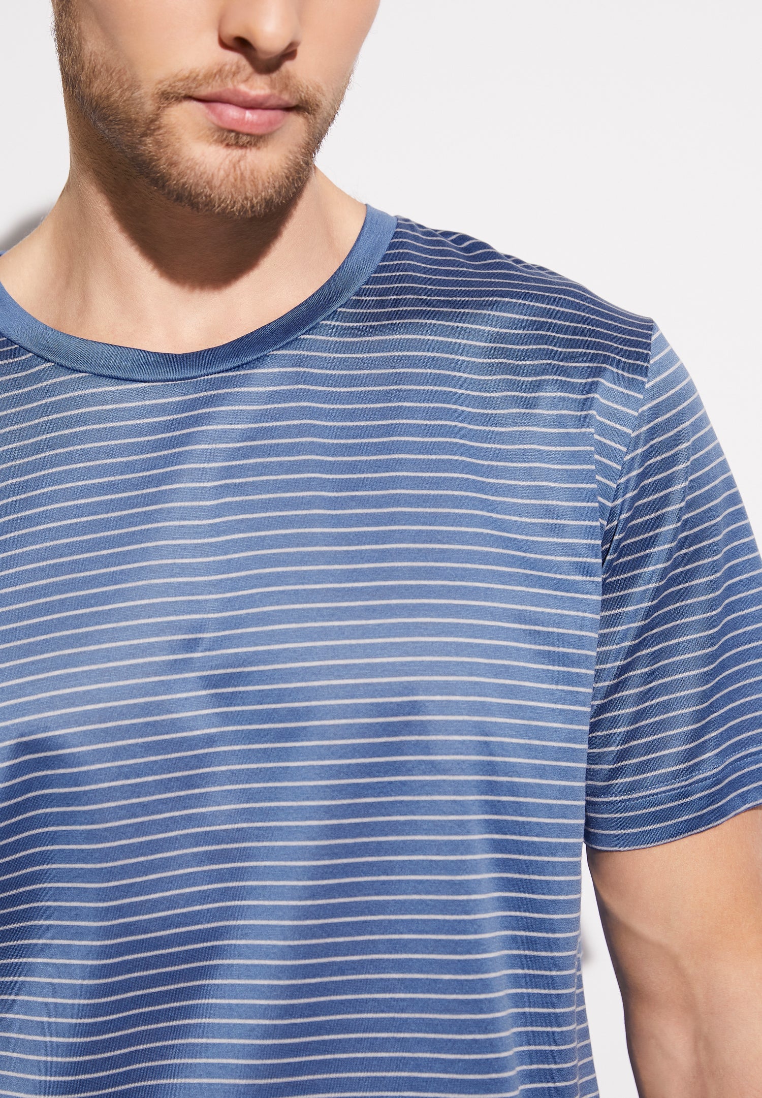 Filodiscozia Stripes | Pyjama kurz - blue stripes - Image 3