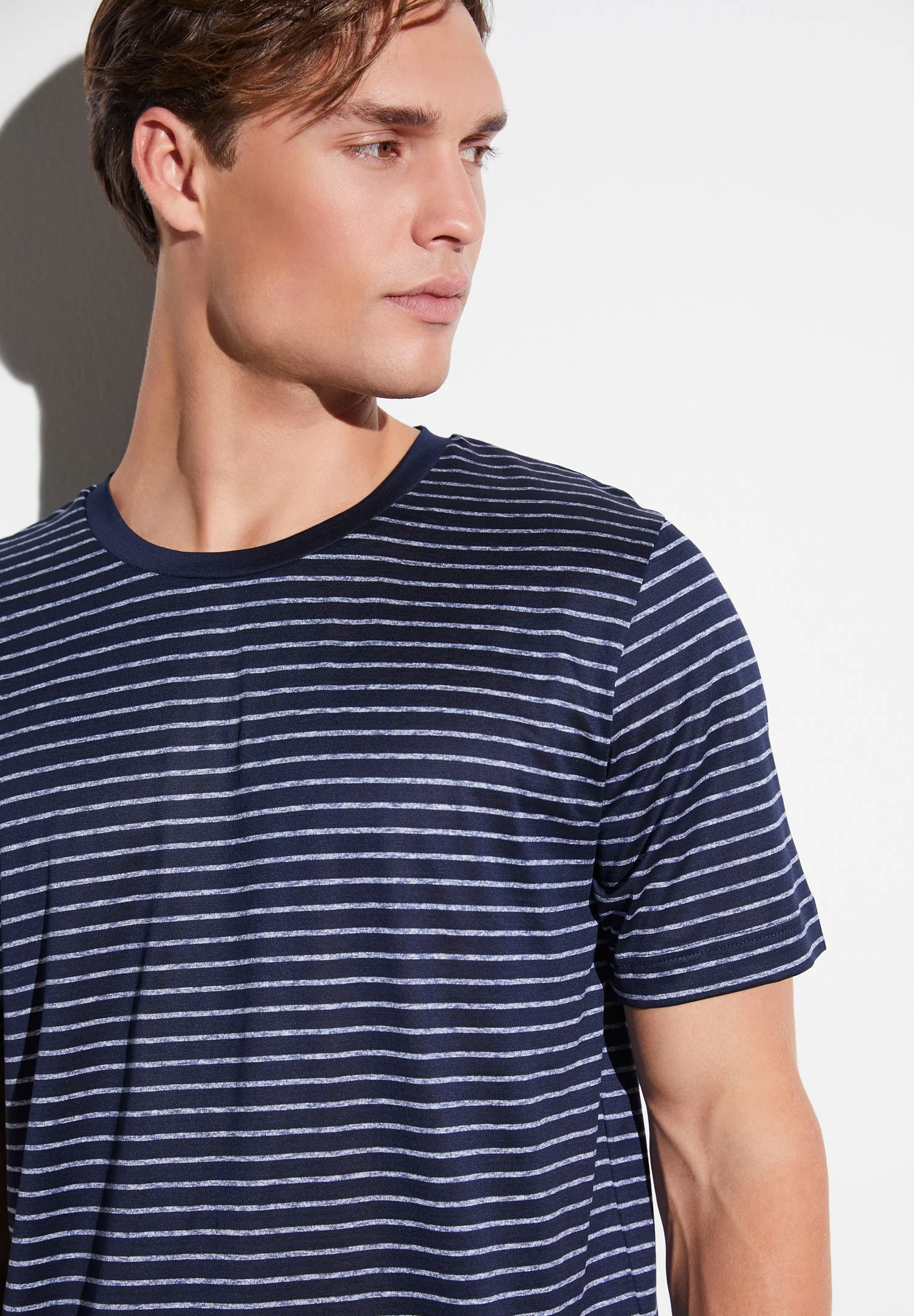 Filodiscozia Stripes | Pyjama kurz - dark blue stripes - Image 3