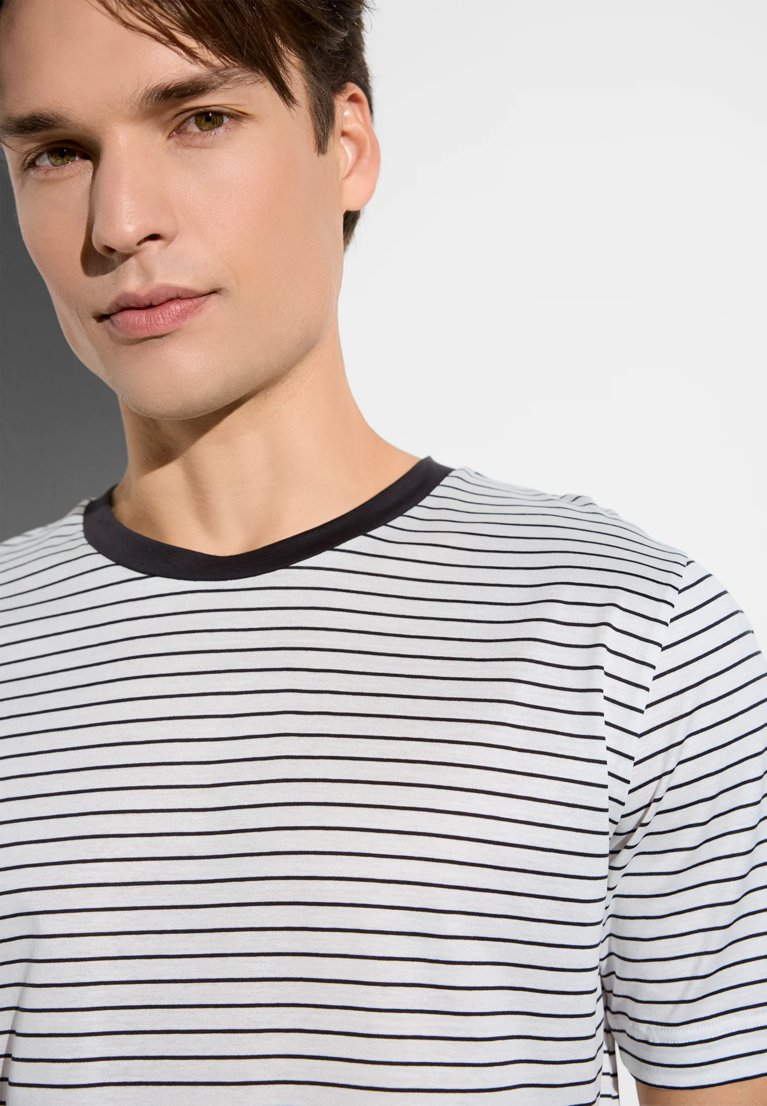 Filodiscozia Stripes | Pyjama kurz - espresso stripes - Image 3