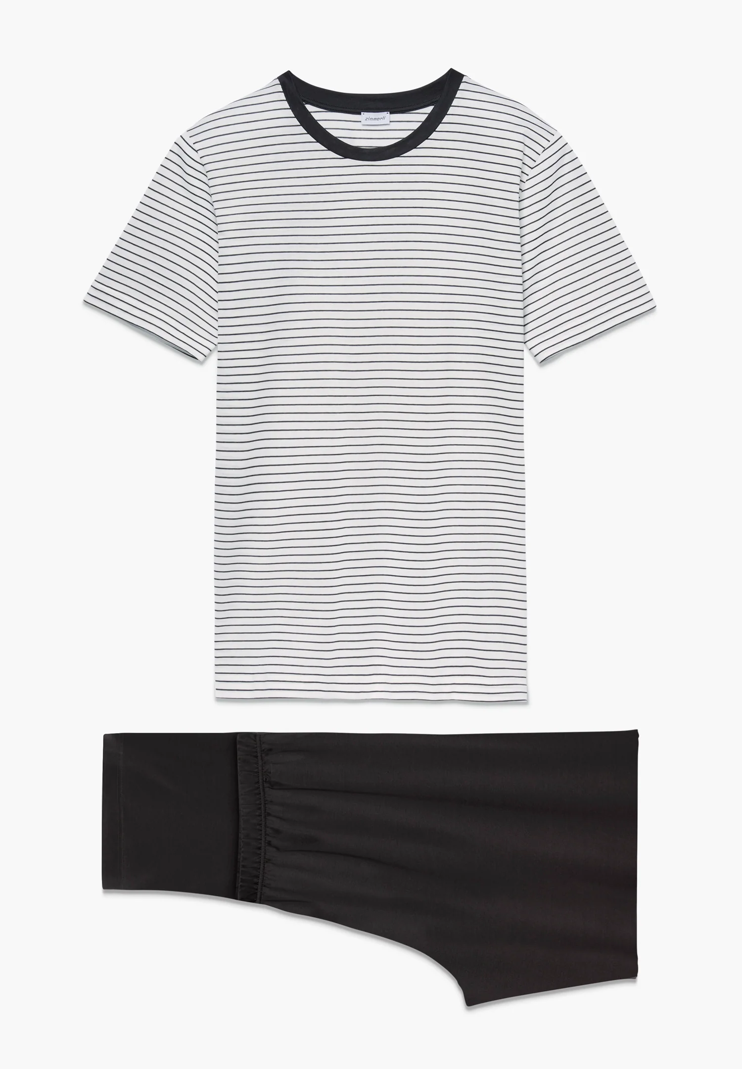 Filodiscozia Stripes | Pyjama lang kurzarm - espresso stripes - Image 4
