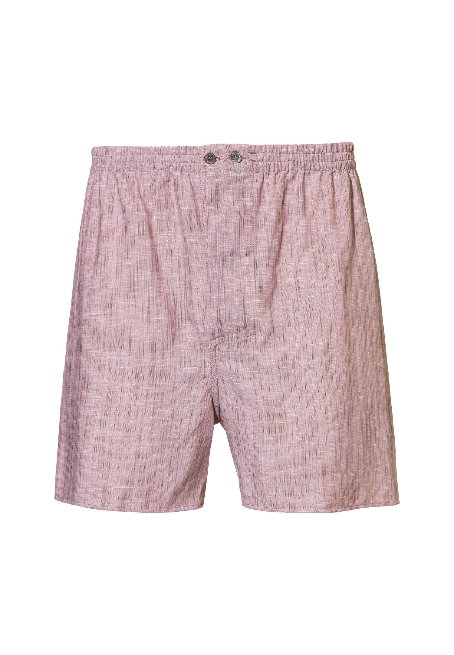 Linen Blend | Boxer Shorts - red sand - Image 2