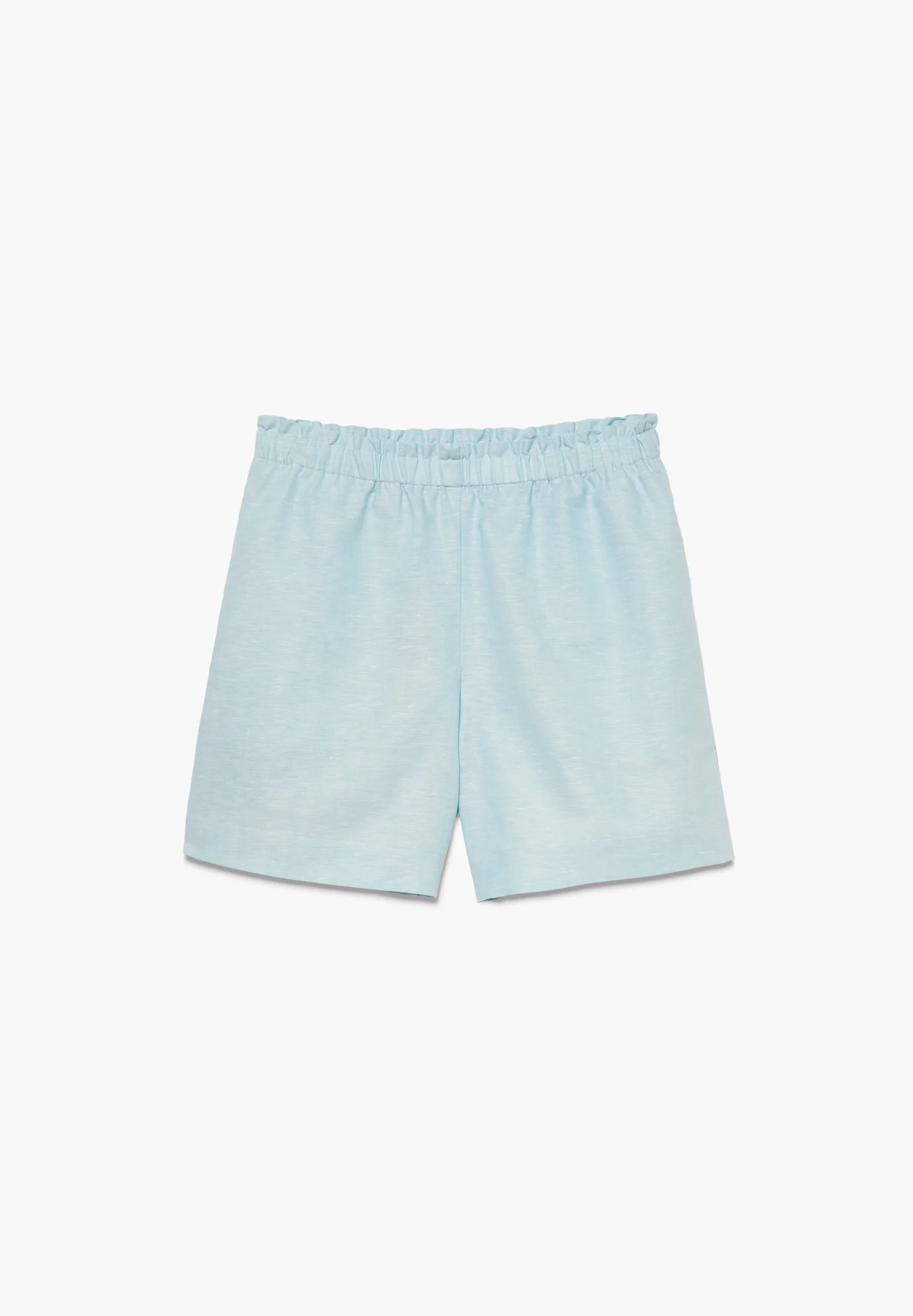 Linen Blend | Shorts - sea blue - Image 2