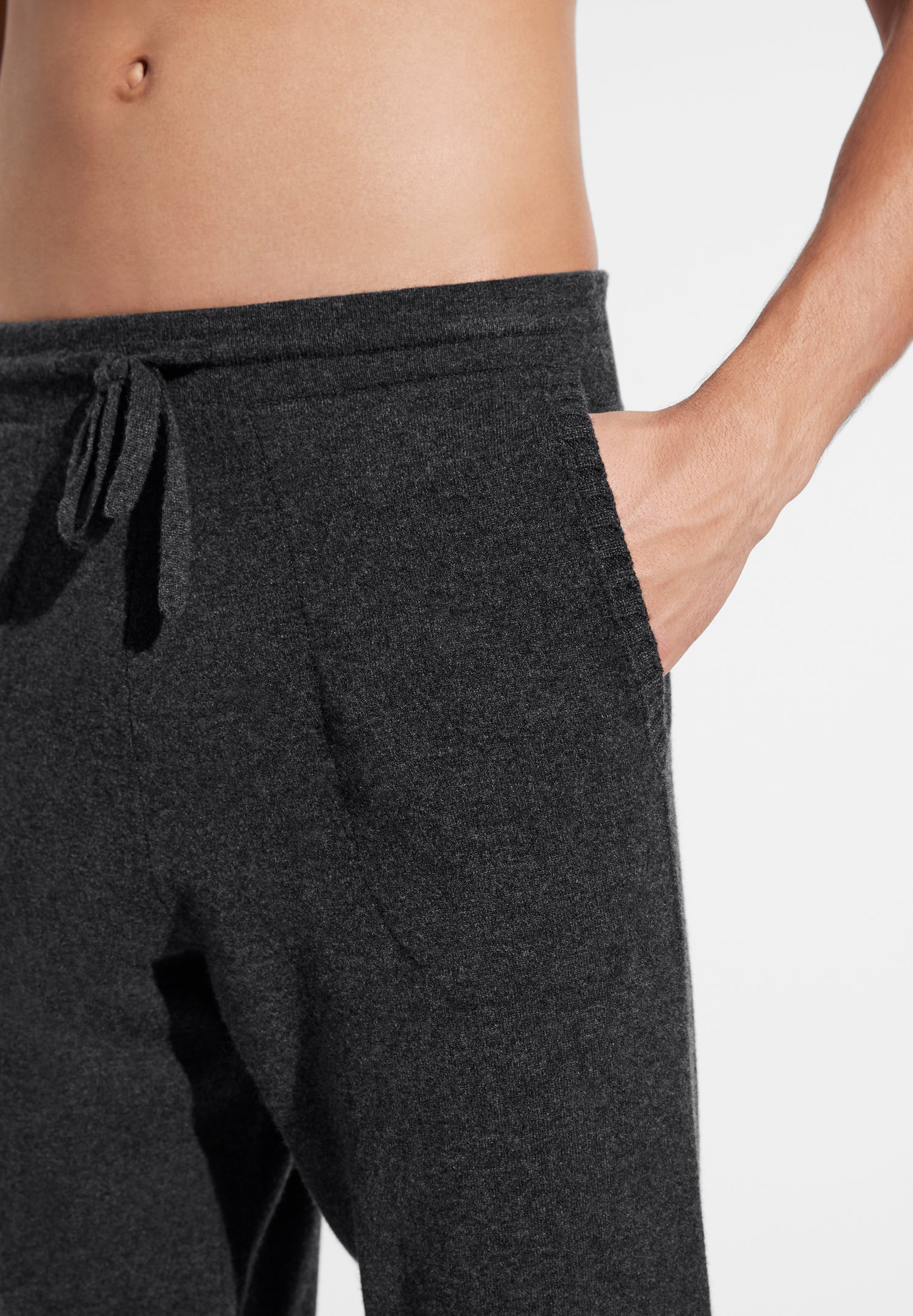 Luxury Cashmere | Hose lang - anthrazit - Image 3