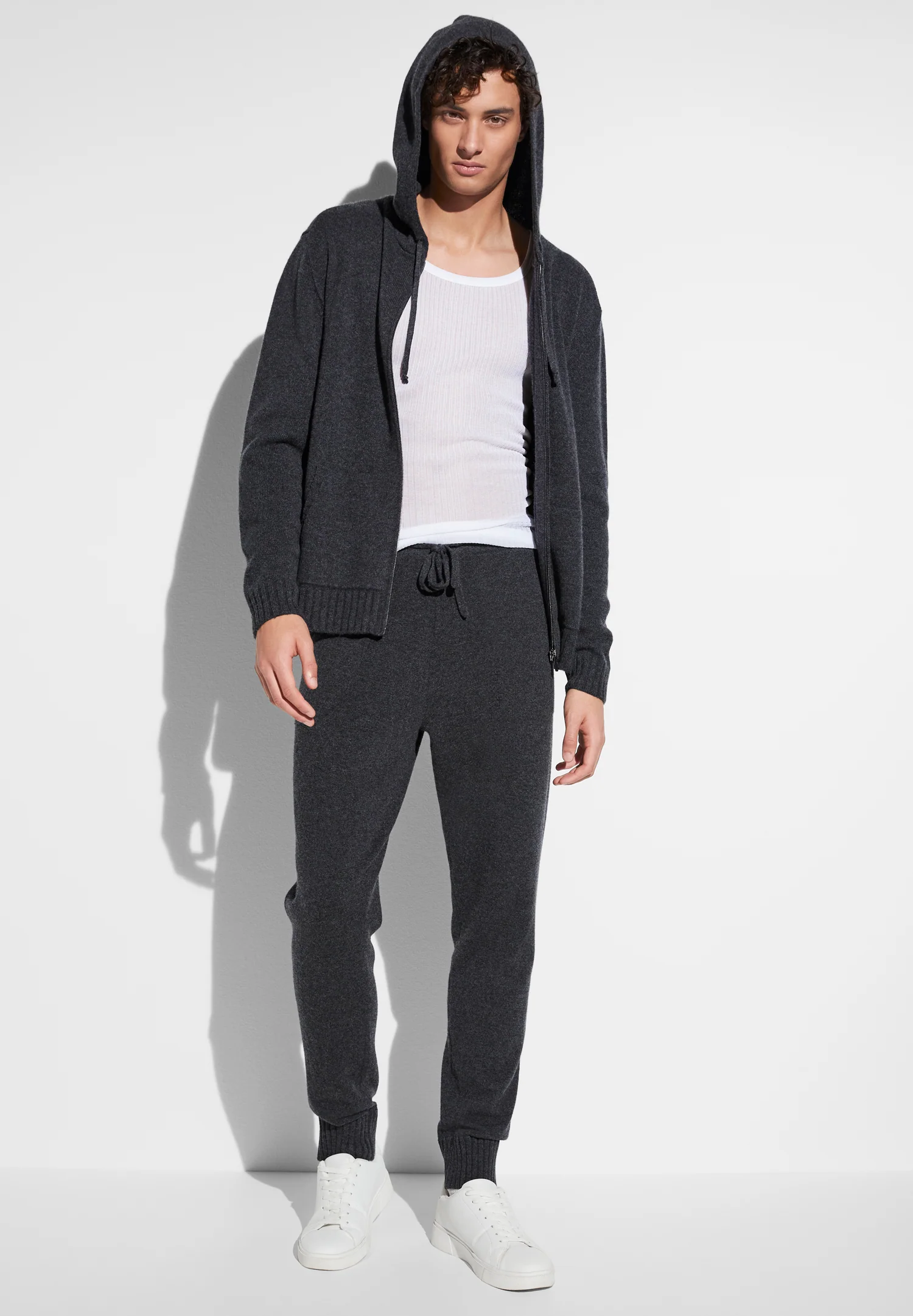 Luxury Cashmere | Hose lang - anthrazit - Image 5