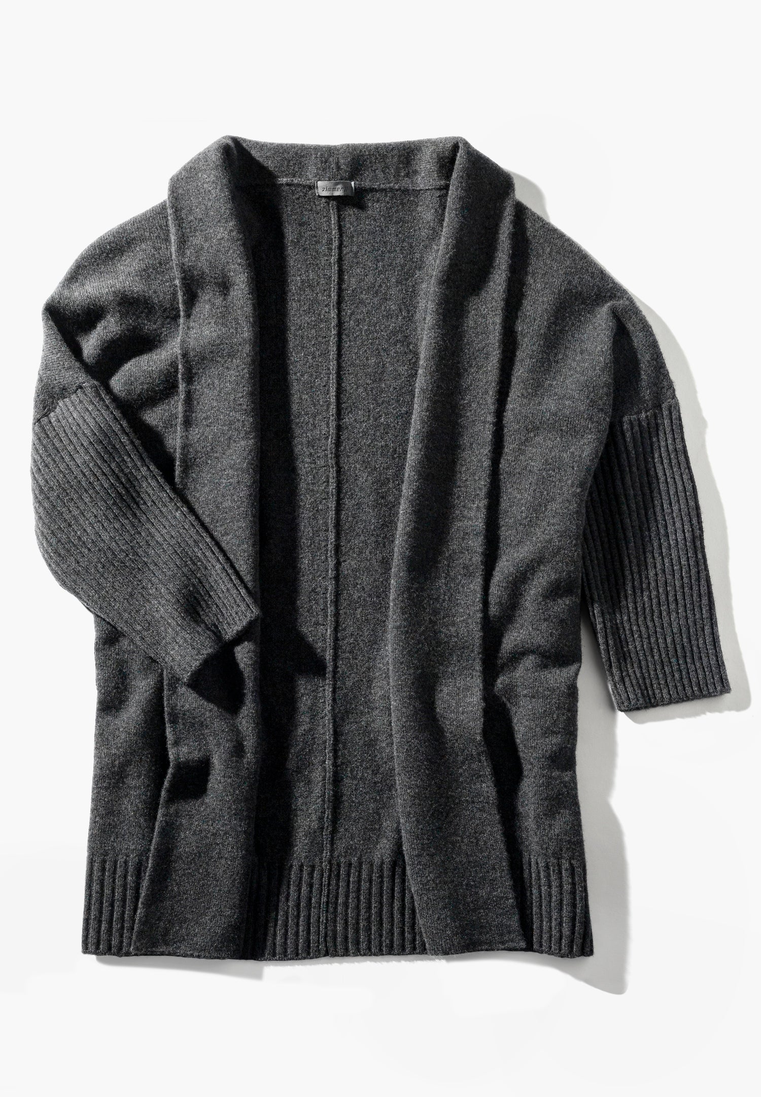 Luxury Cashmere | Poncho - anthrazit - Image 6