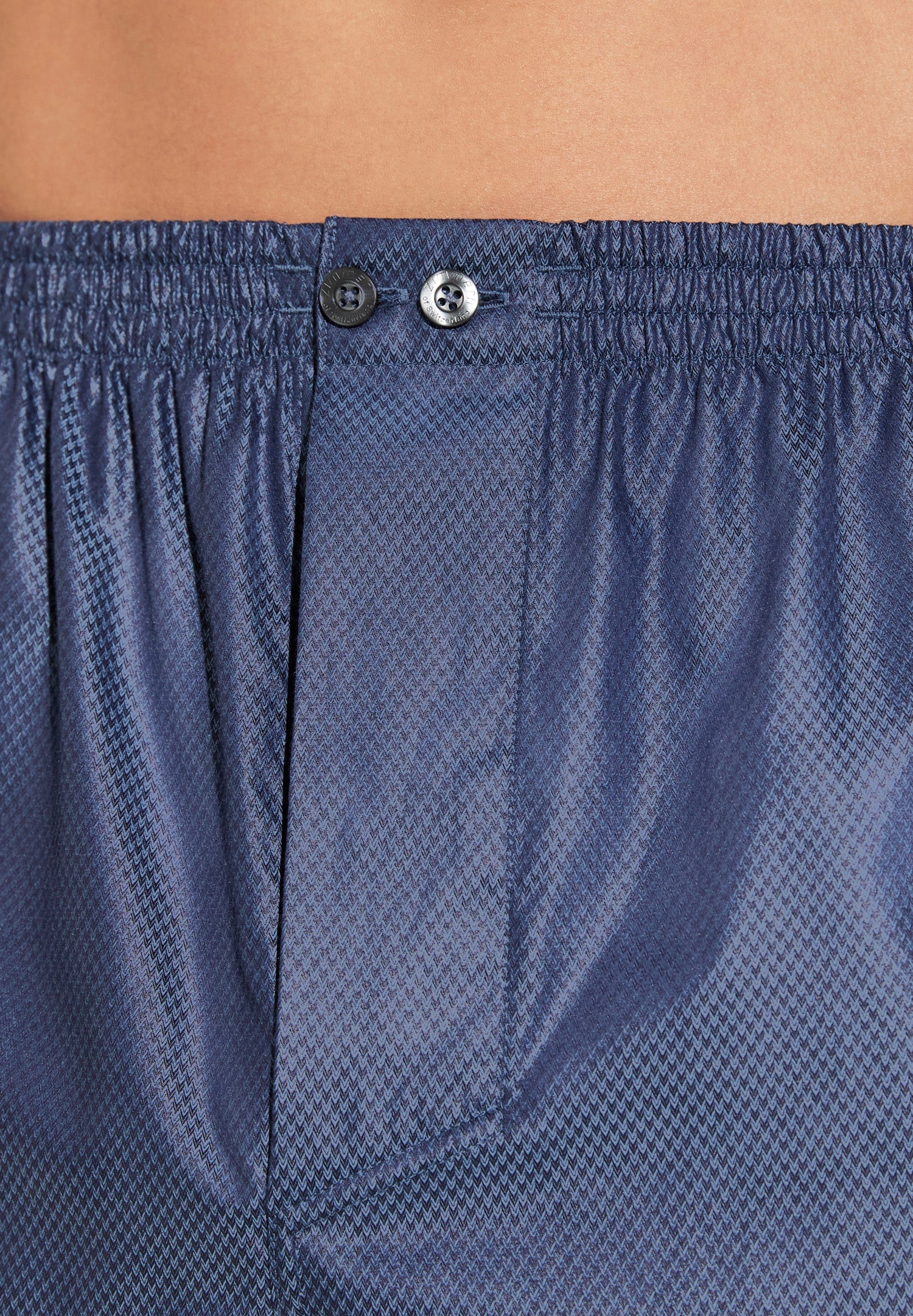 Luxury Jacquard | Boxer Shorts - dark blue - Image 4