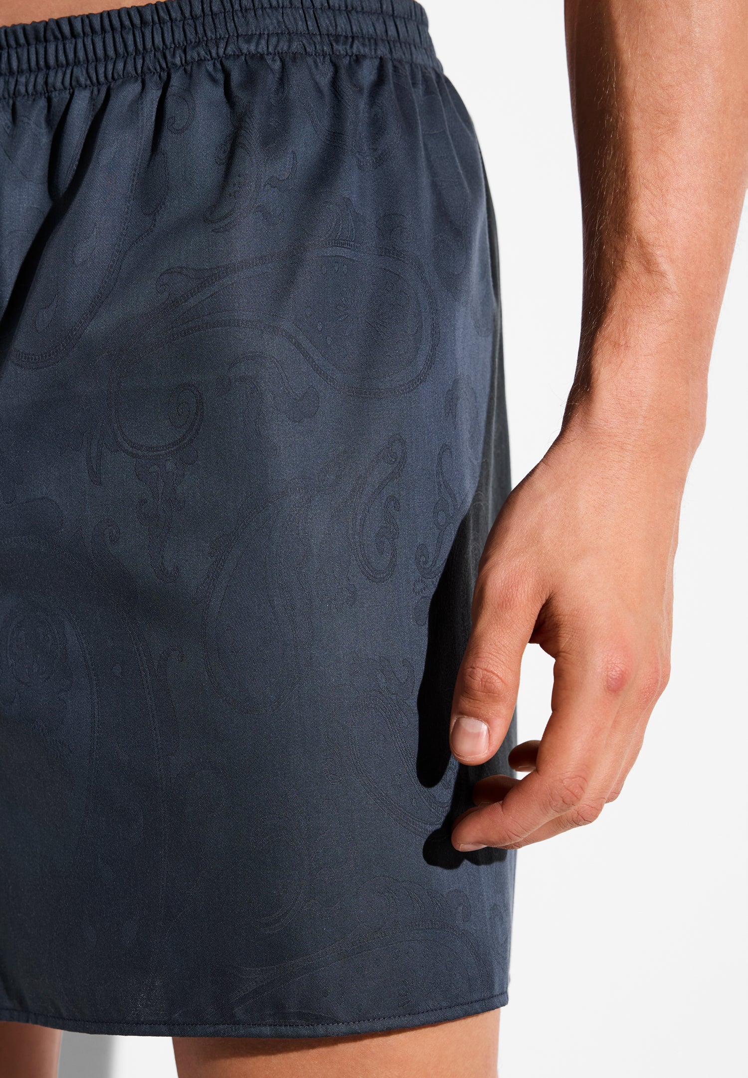 Luxury Jacquard | Boxer Shorts - midnight - Image 3